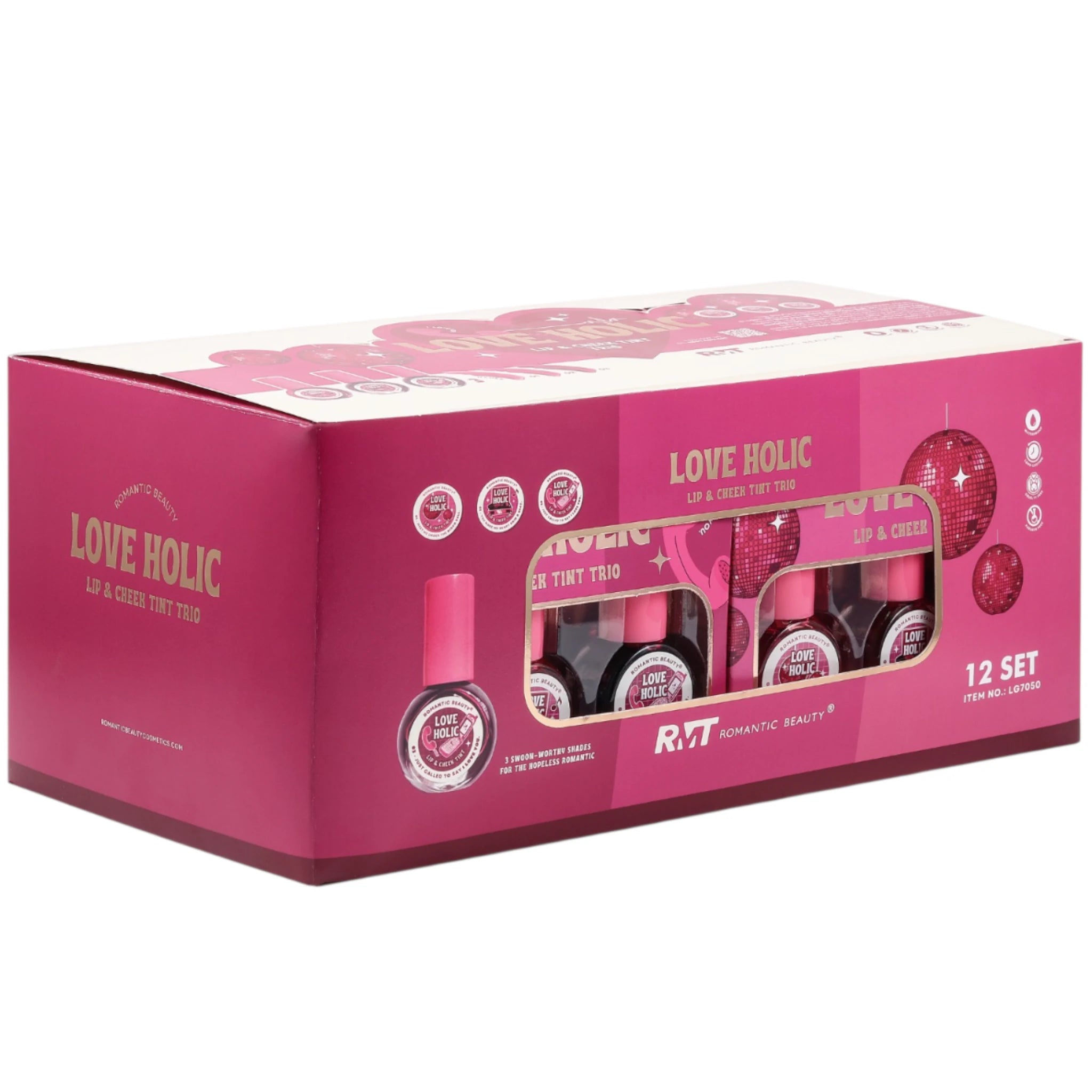 (12-pack) Romantic Beauty Love Holic Lip And Cheek (Set) - Thumbnail 2