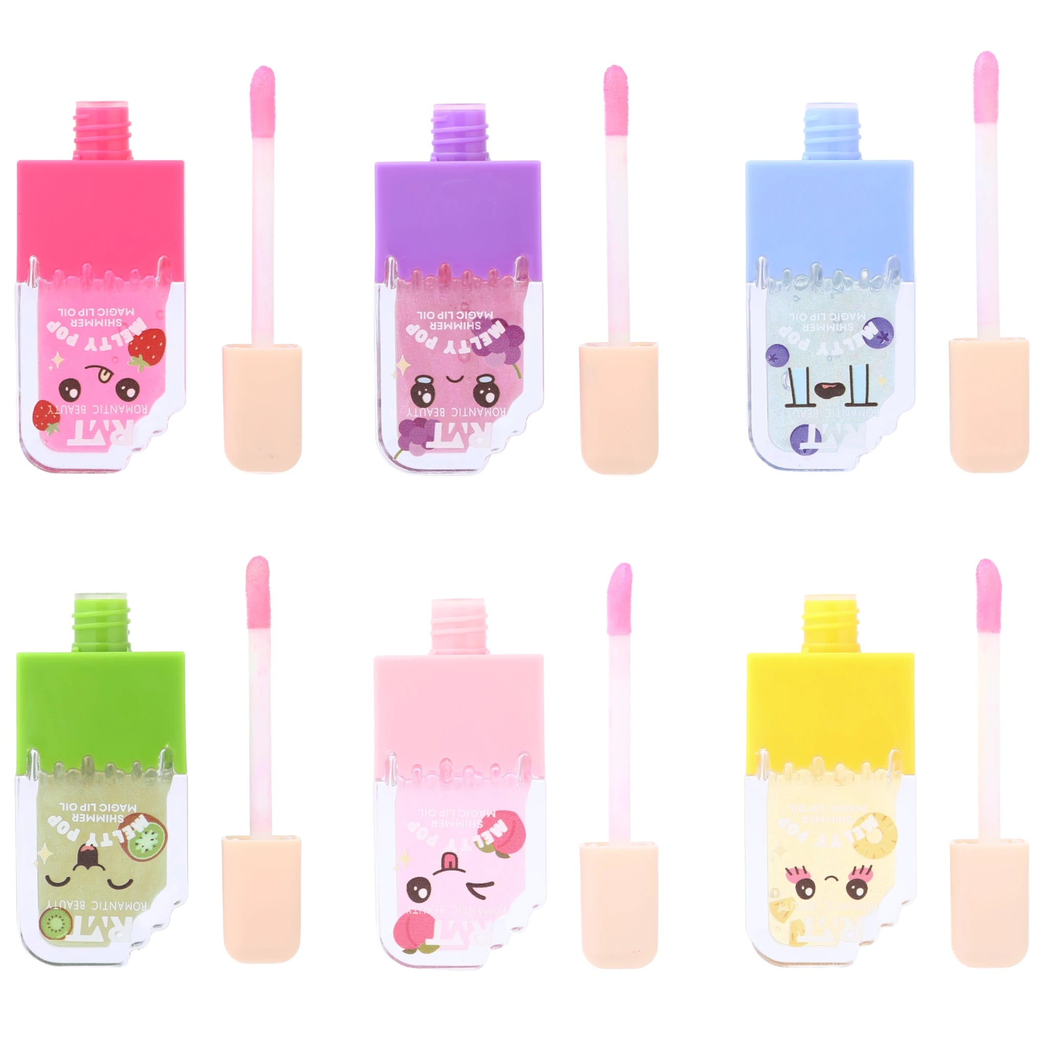 (24-pack) Romantic Beauty Melty Pop Shimmer Magic Lip Oil - Thumbnail 3