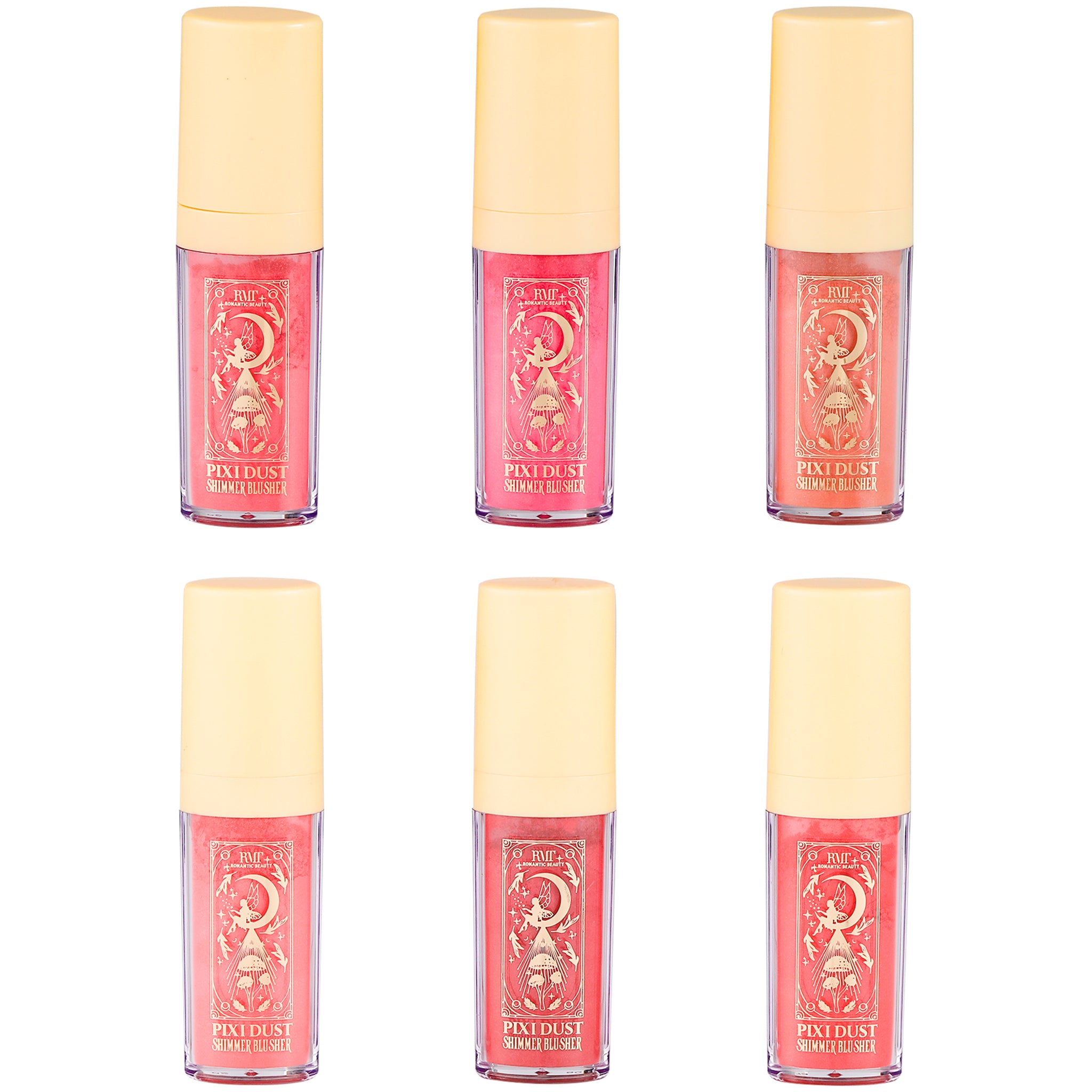 (24-pack) Romantic Beauty Pixi Dust Shimer Blusher - Thumbnail 2