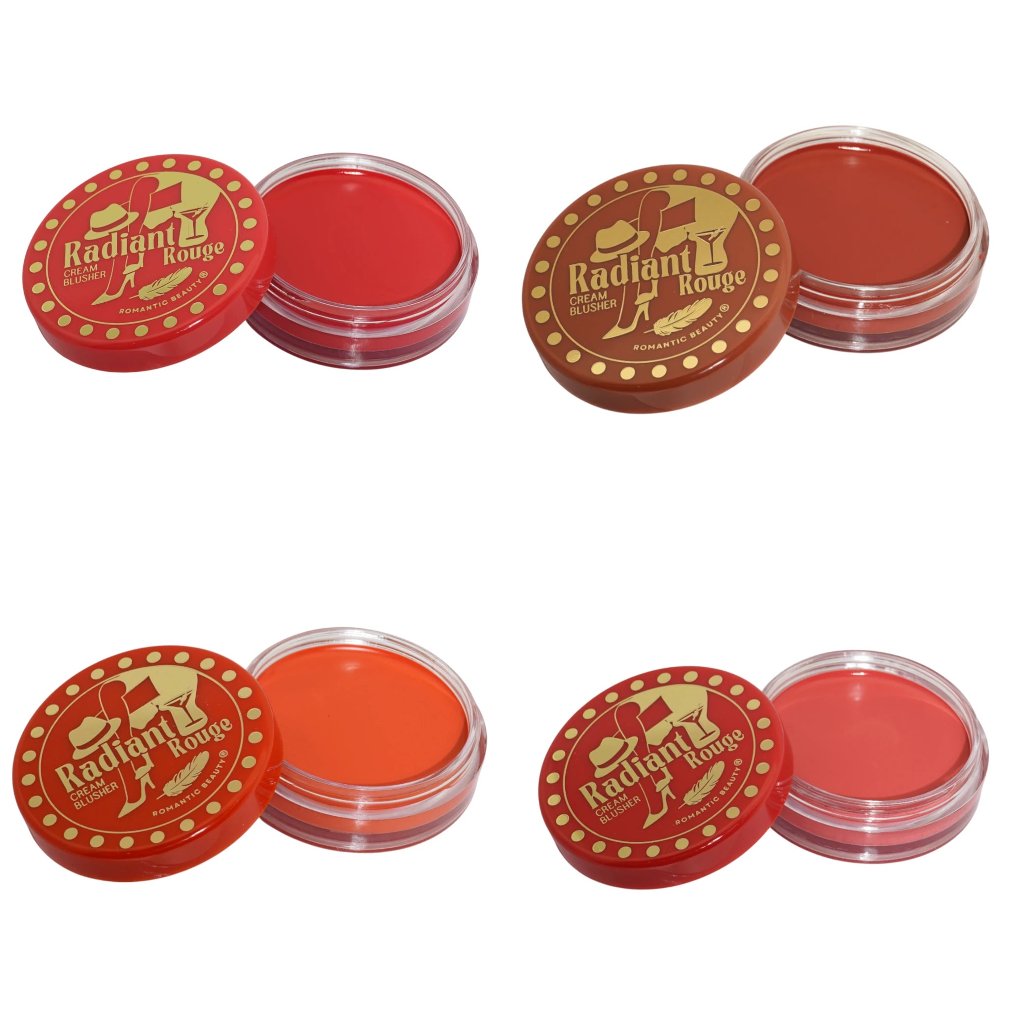 (24-pack) Romantic Beauty Radiant Rouge Cream Blusher - Thumbnail 3