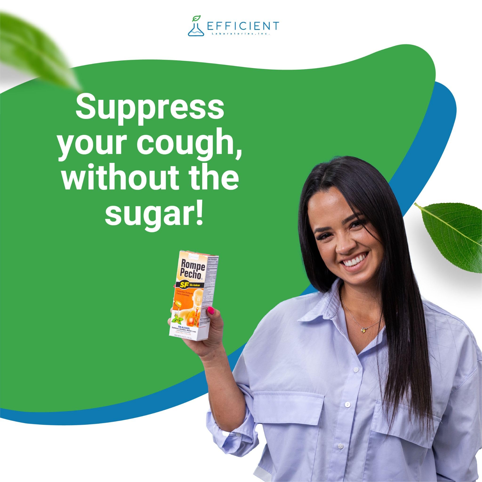 Rompe Pecho Sf Cold Cough Syrup 6 oz - Thumbnail 2