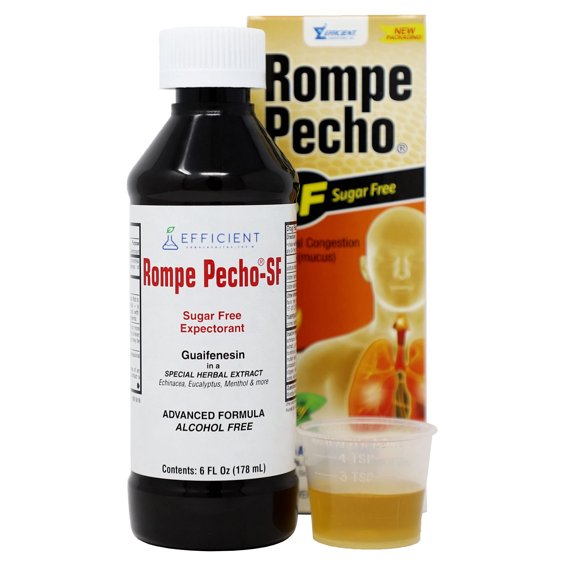 Rompe Pecho Sf Cold Cough Syrup 6 oz - Thumbnail 3