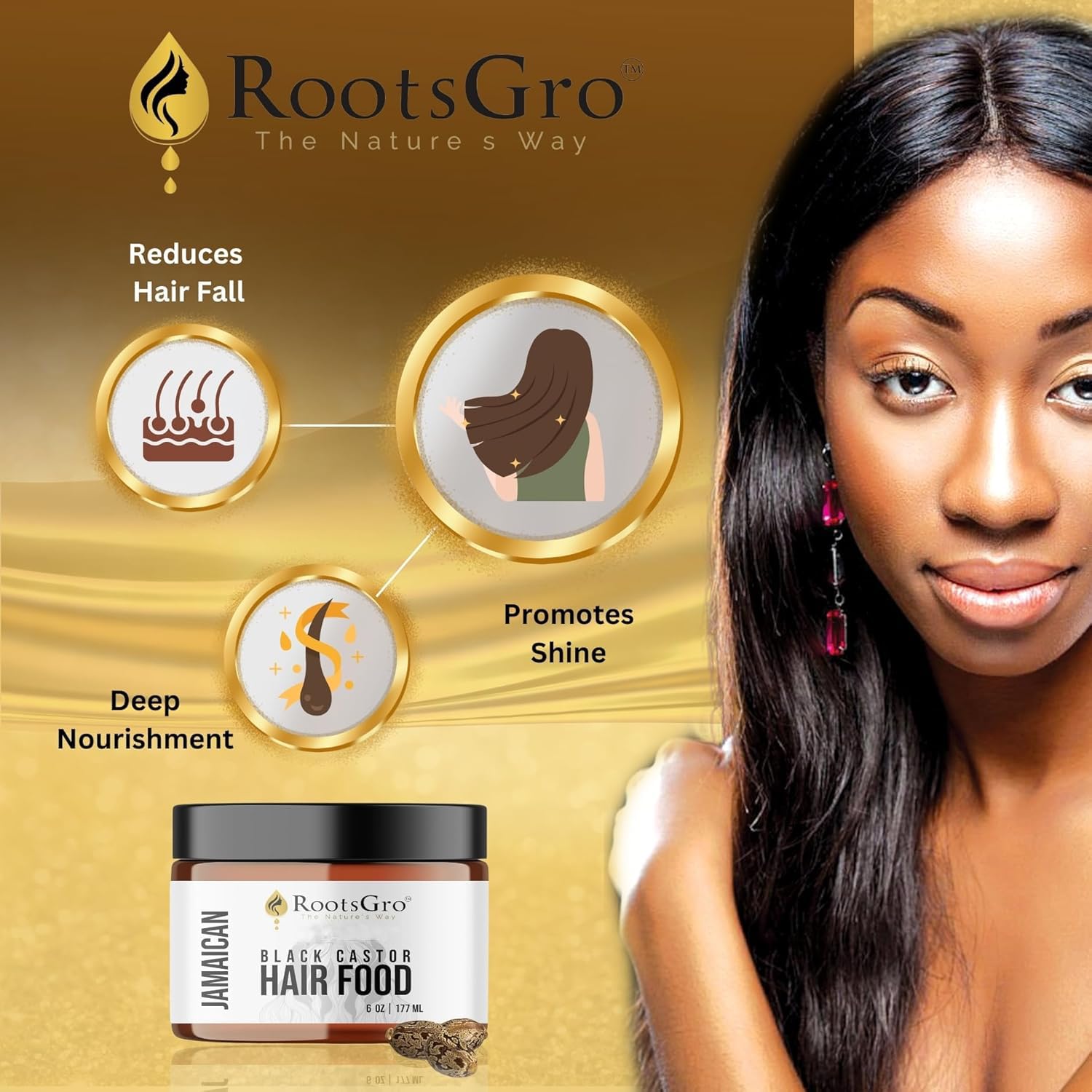 Rootsgro Jam/blk Cstr Hr Food6z - Thumbnail 2