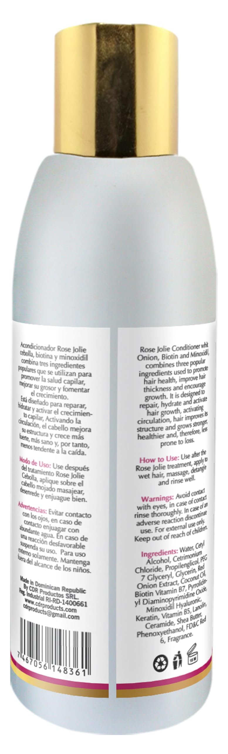 Rose Jolie Onion Lve In 10 oz - Thumbnail 2