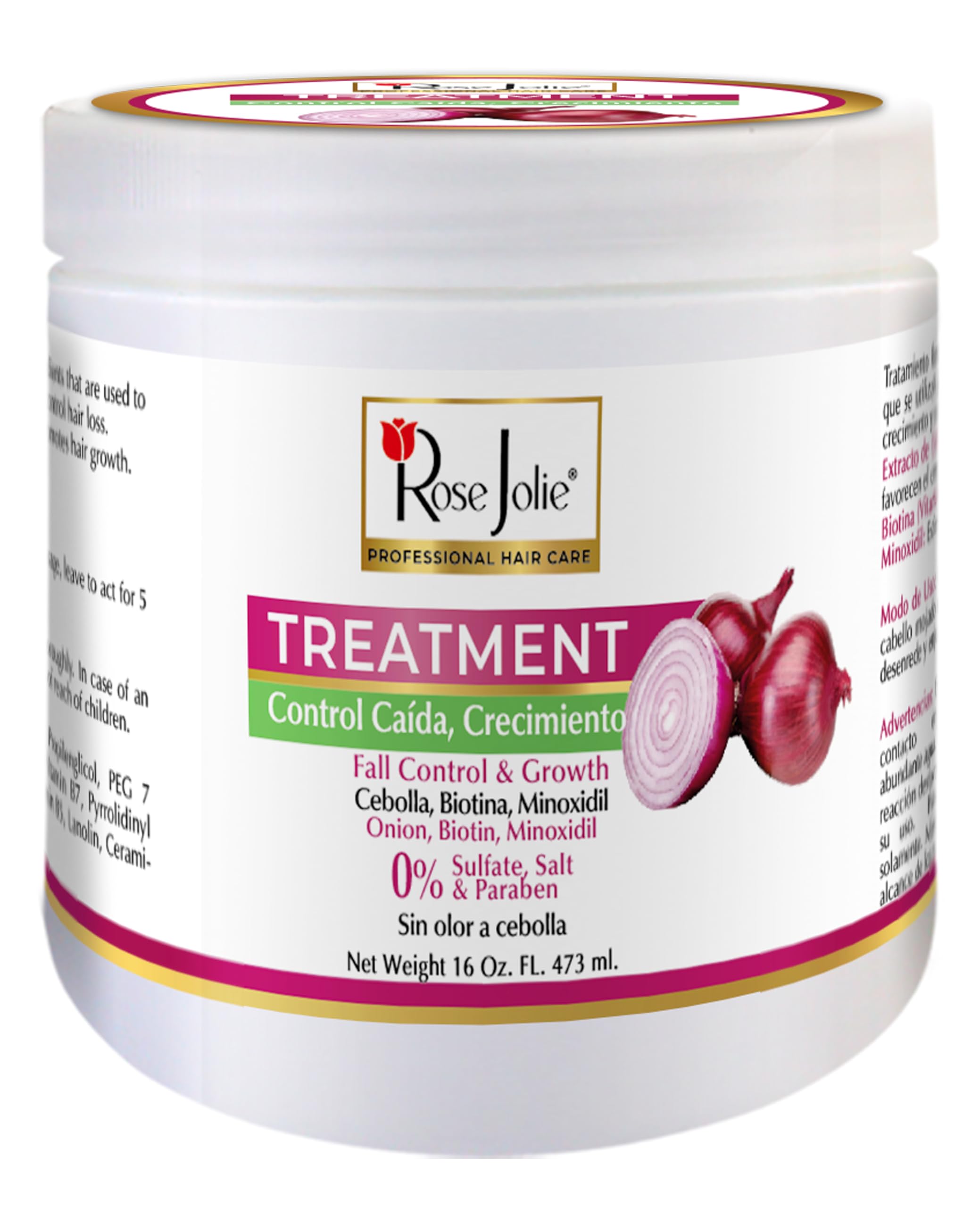 Rose Jolie Onion Treatmt 16 oz - Thumbnail 1