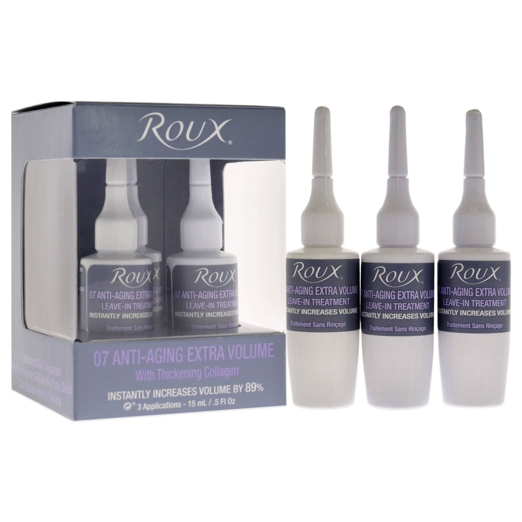 Roux Collagen Leave In Treatment Anti Aging Ampolletas 07 Anti Aging Extra - Thumbnail 3