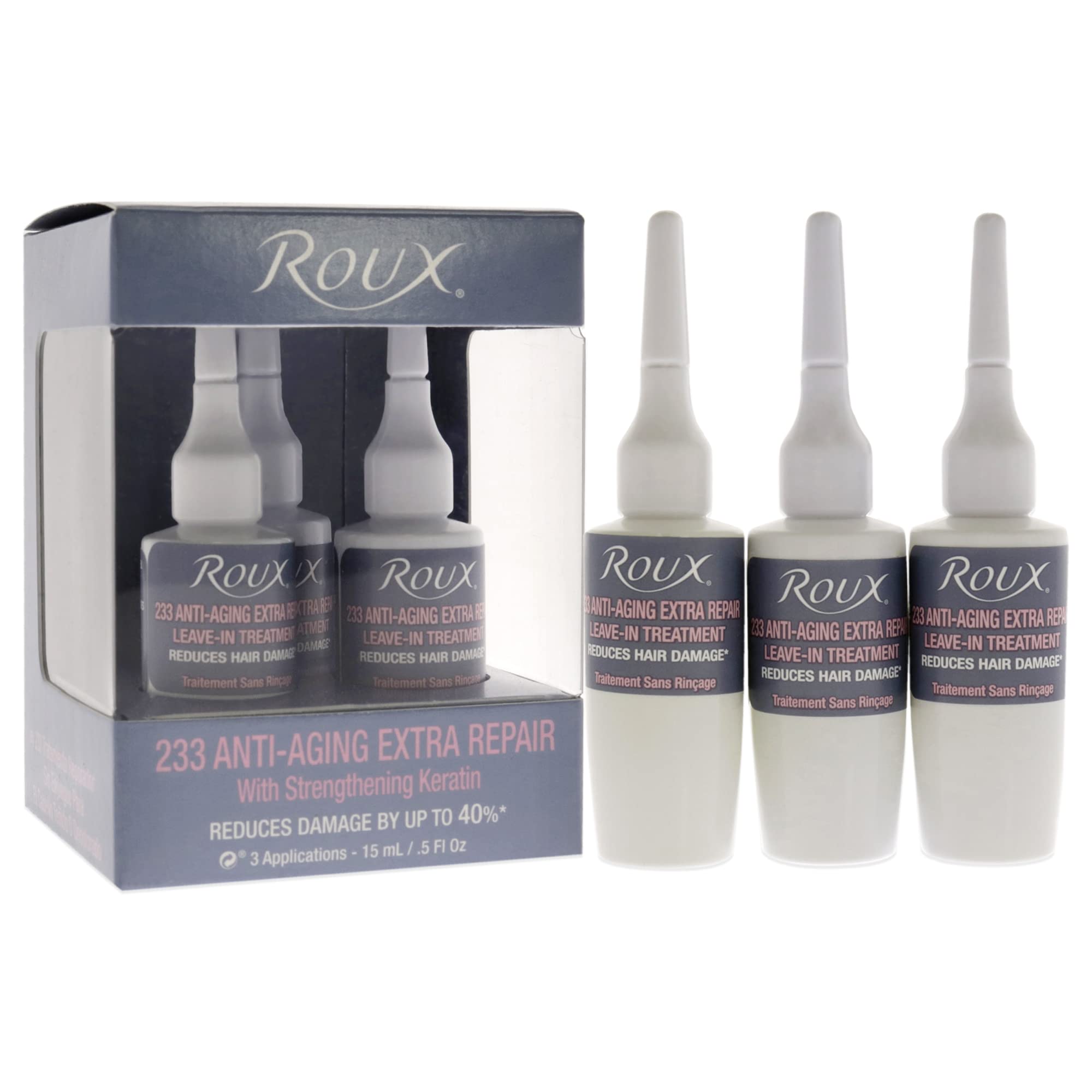 Roux 233 Anti Aging Extra Repair Leave In Treatment With Strengthening Keratin - Thumbnail 3