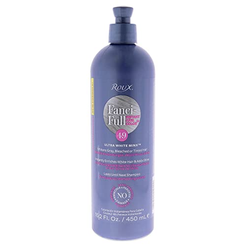 Roux Fanci Full Temporary Color Rinse 49 Ultra White Minx 15.2 oz - Thumbnail 3