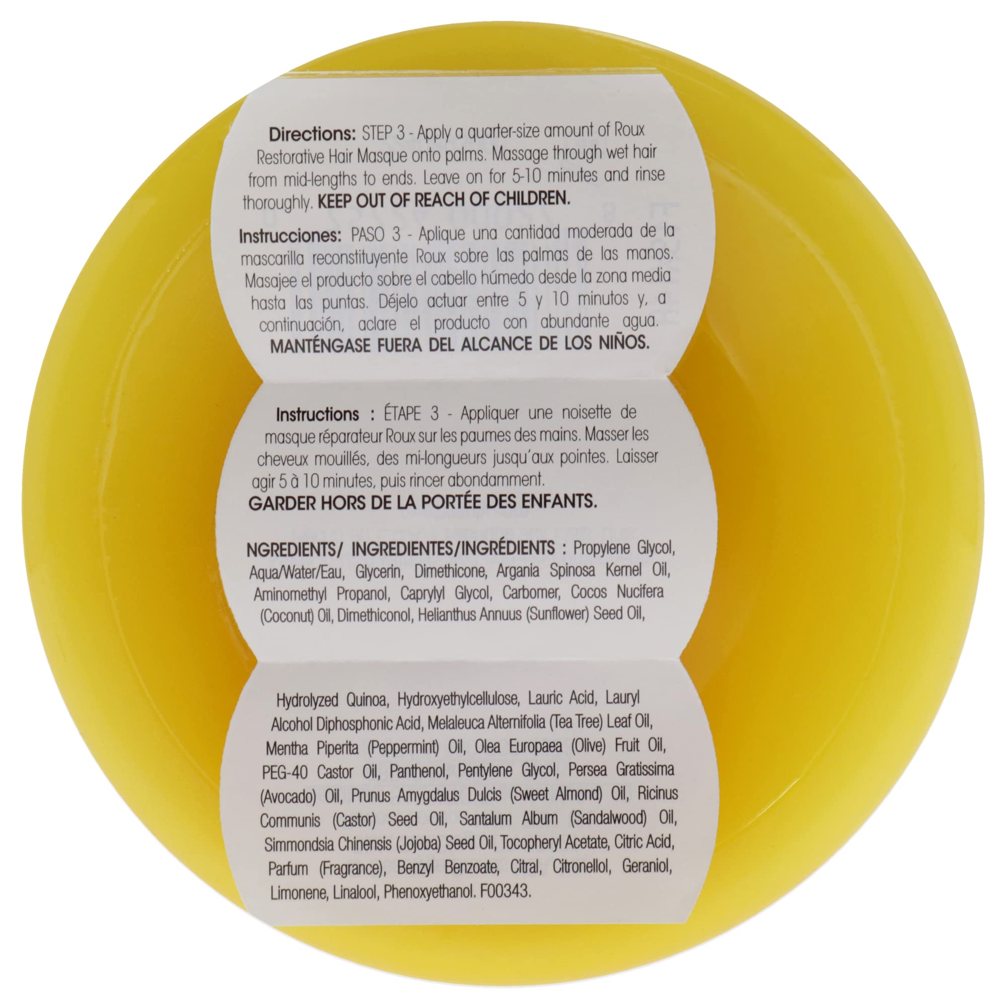 Roux Weightless Precious Oils Restorative Hair Masque Masque Unisex Unisex 7 oz - Thumbnail 2