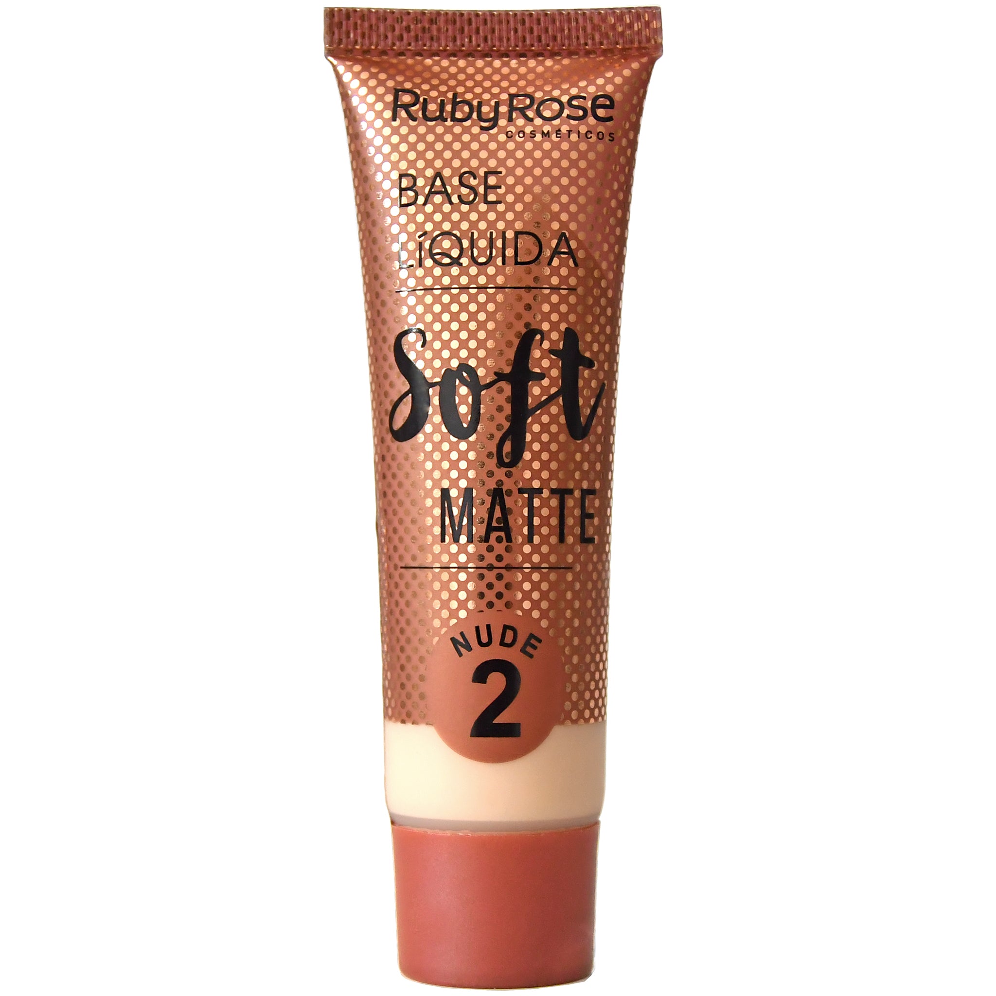 (48-pack) Ruby Rose Soft Matte Foundation Nude #2