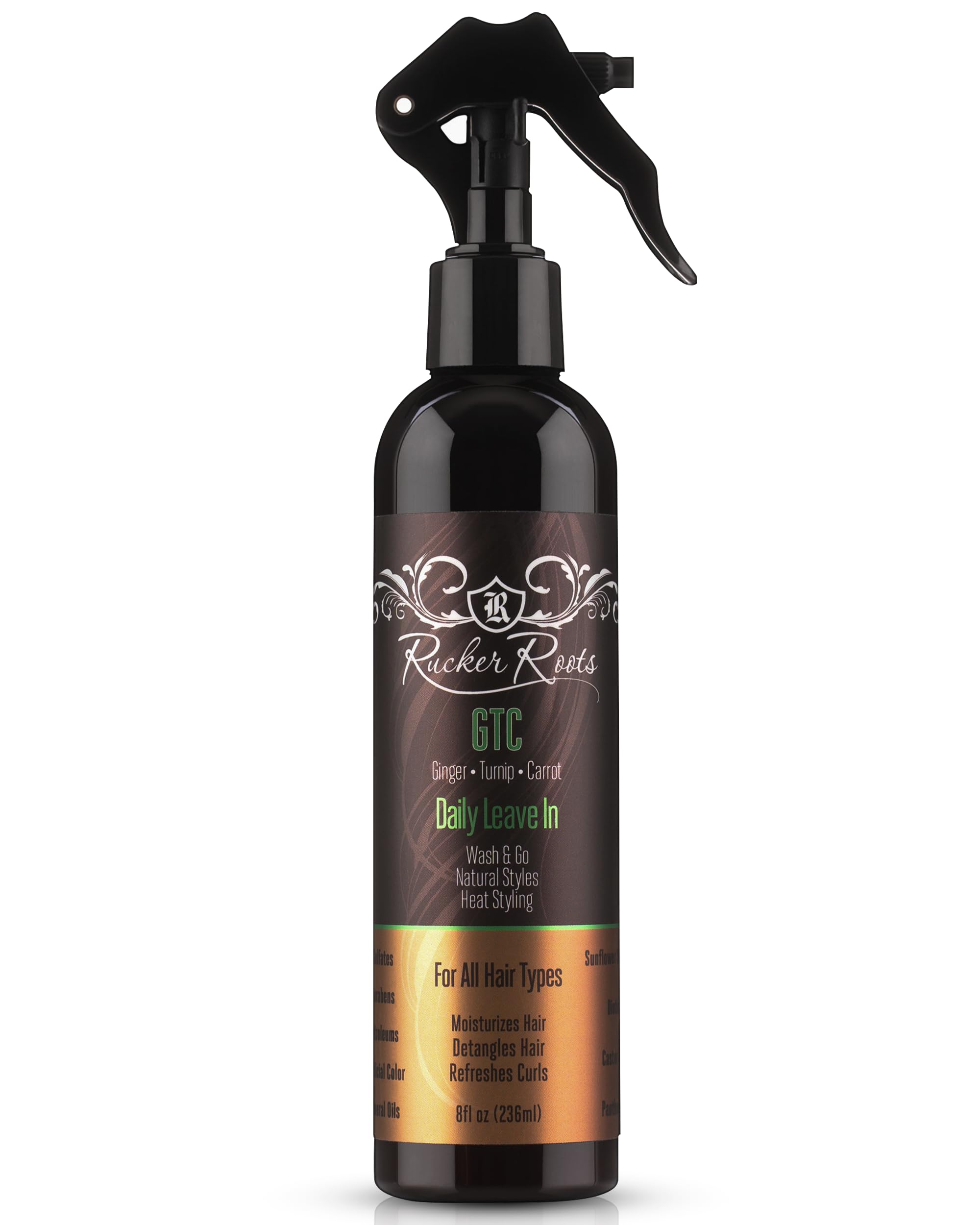 Rucker Roots Gtc Daily Leave In With Biotin 8fl.oz. Moisturizing Detangles All