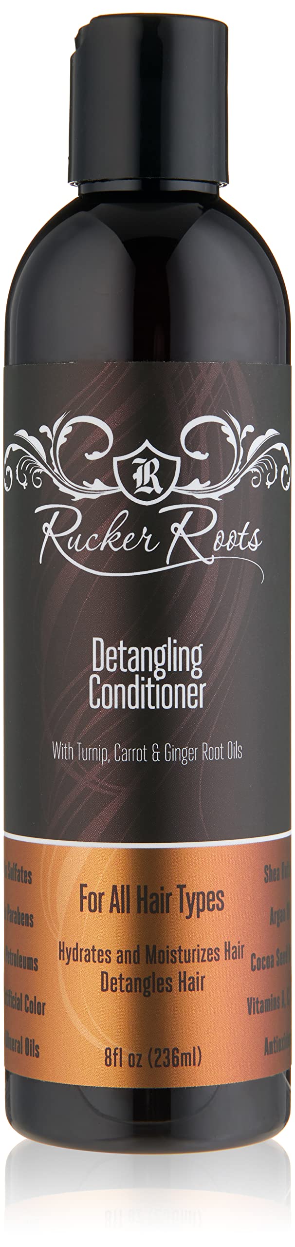 Rucker Roots Detangling Conditioner |turnip Carrot Ginger Root Oils| for All