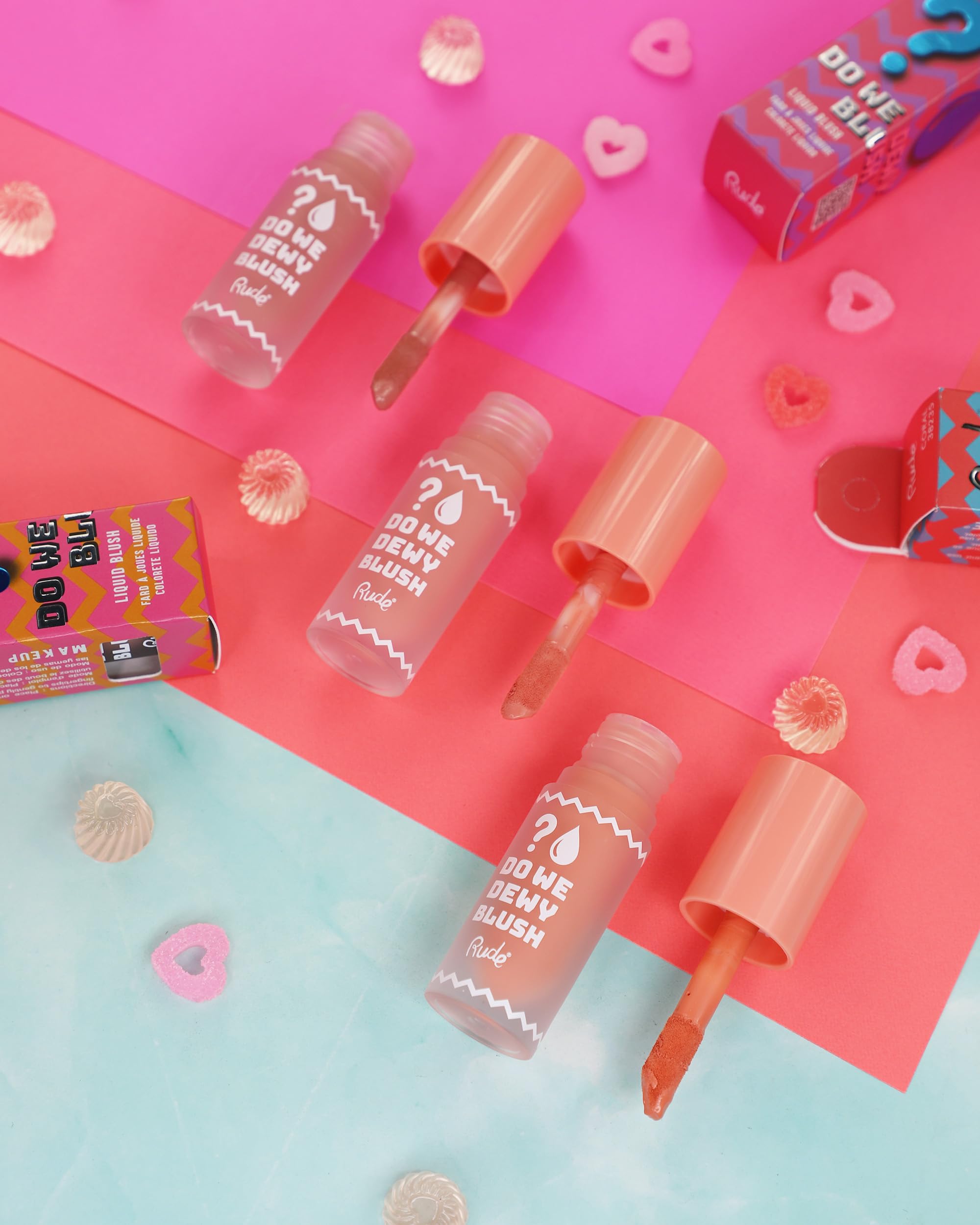 (6-pack) Rude Cosmetics Do We Dewy Blush Assorted - Thumbnail 2