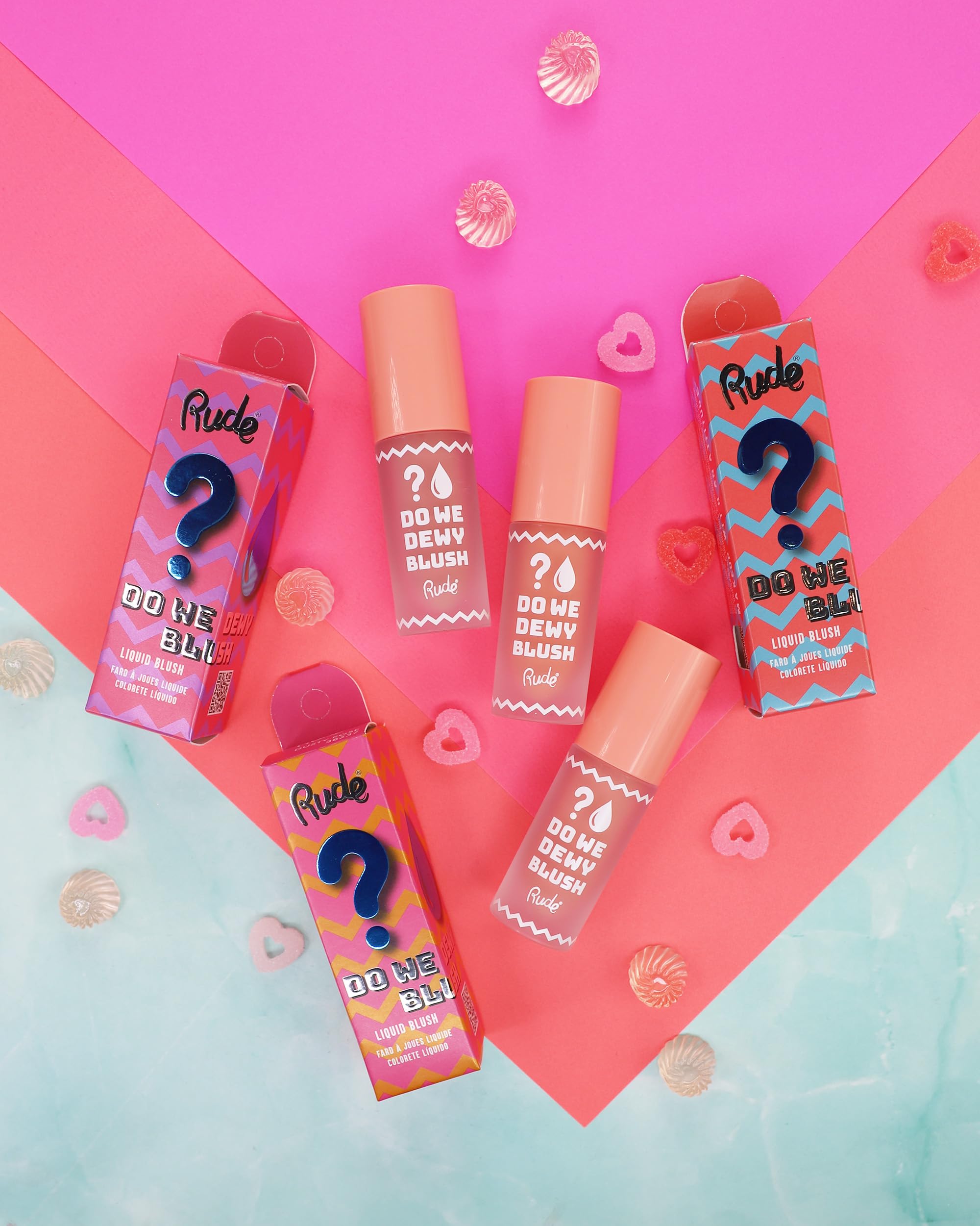 (6-pack) Rude Cosmetics Do We Dewy Blush Assorted