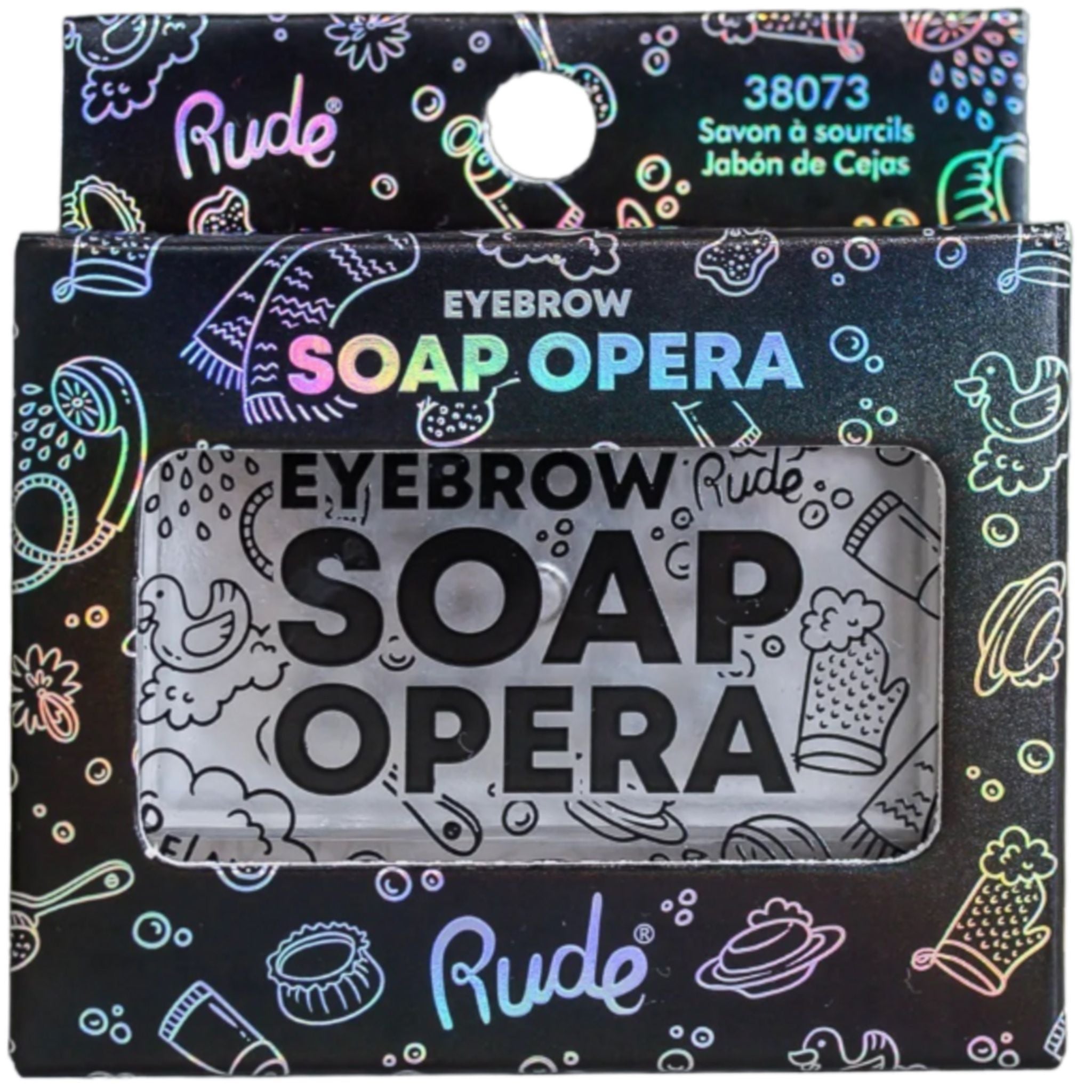 (4-pack) Rude Cosmetics Eyebrow Soap Opera