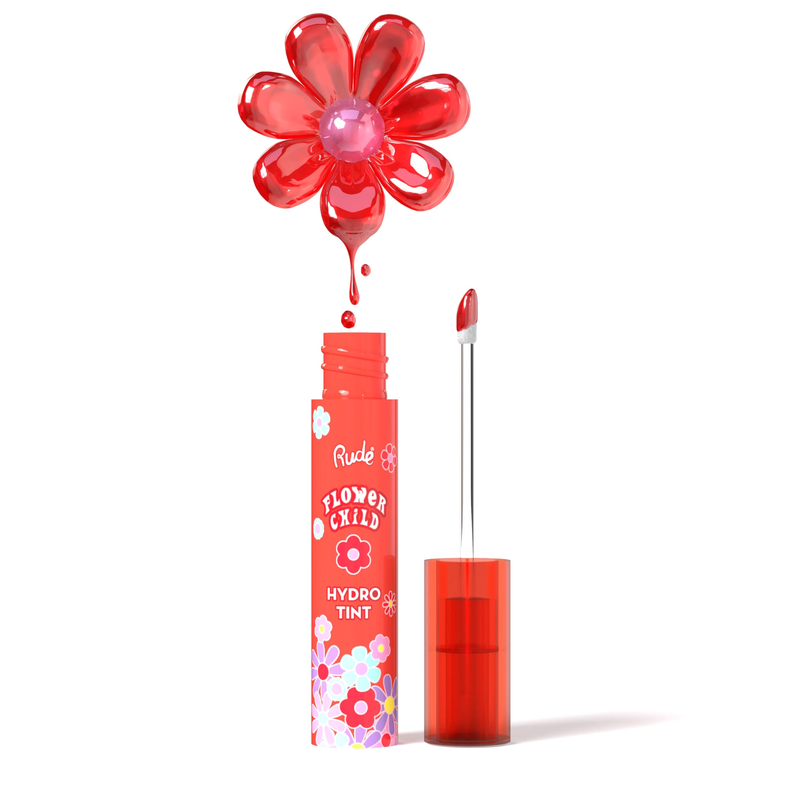 (10-pack) Rude Cosmetics Flower Child Hydro Tint Assorted