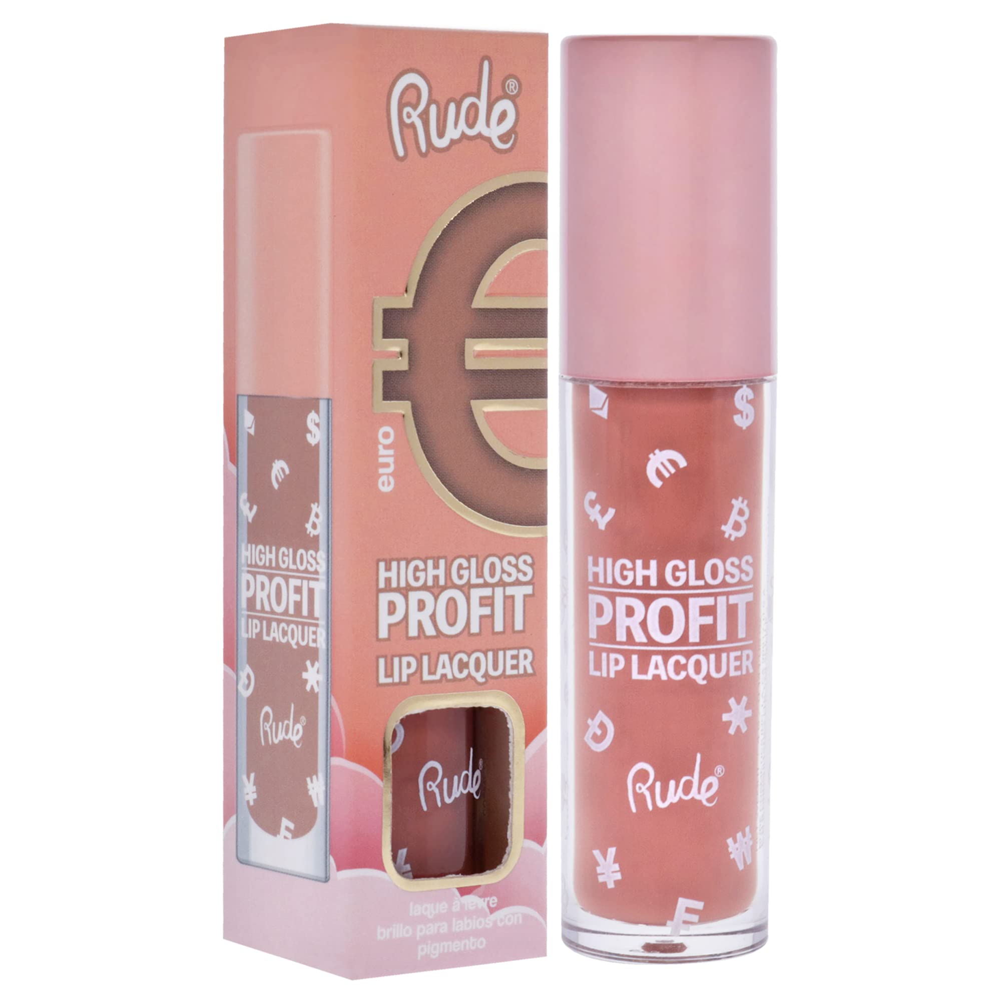 (4-pack) Rude Cosmetics High Gloss Profit Lip Lacquer Assorted - Thumbnail 3