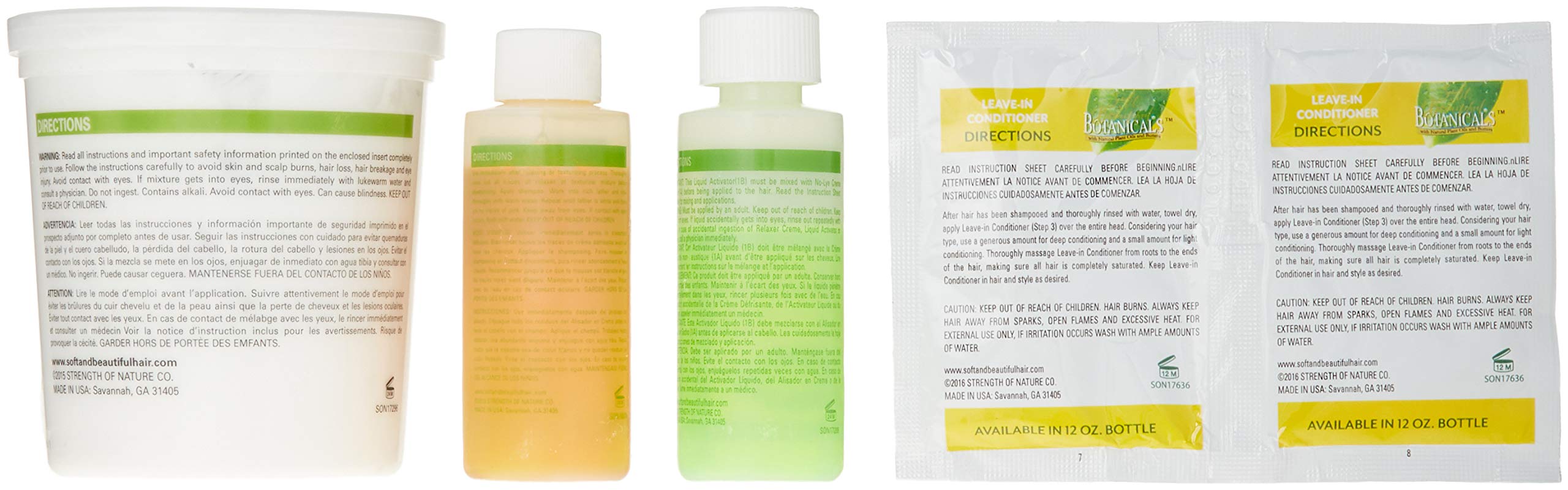 Soft and Beautiful Botanicals With Natural Plant and Butters Relaxer Kit - Thumbnail 2