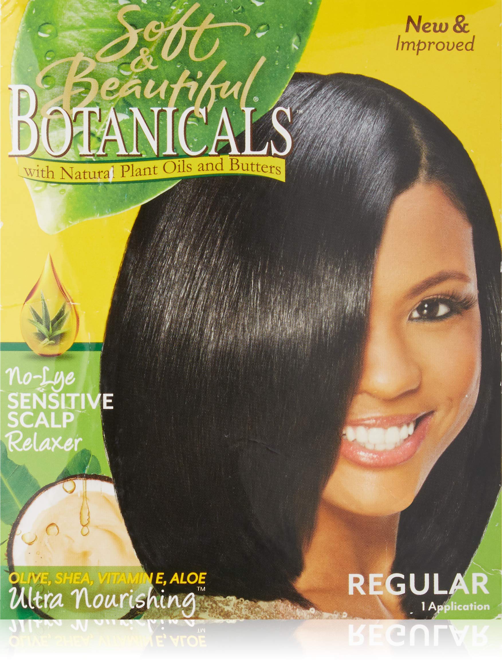 Soft and Beautiful Botanicals With Natural Plant and Butters Relaxer Kit - Thumbnail 3