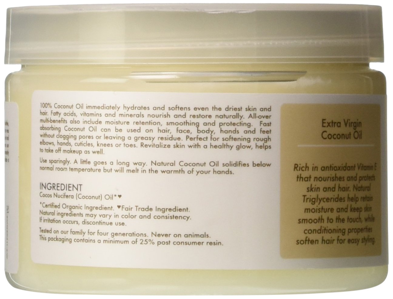 Sheamoisture Organic Smo 100% Pure Coconut Oil 10.5 oz - Thumbnail 3