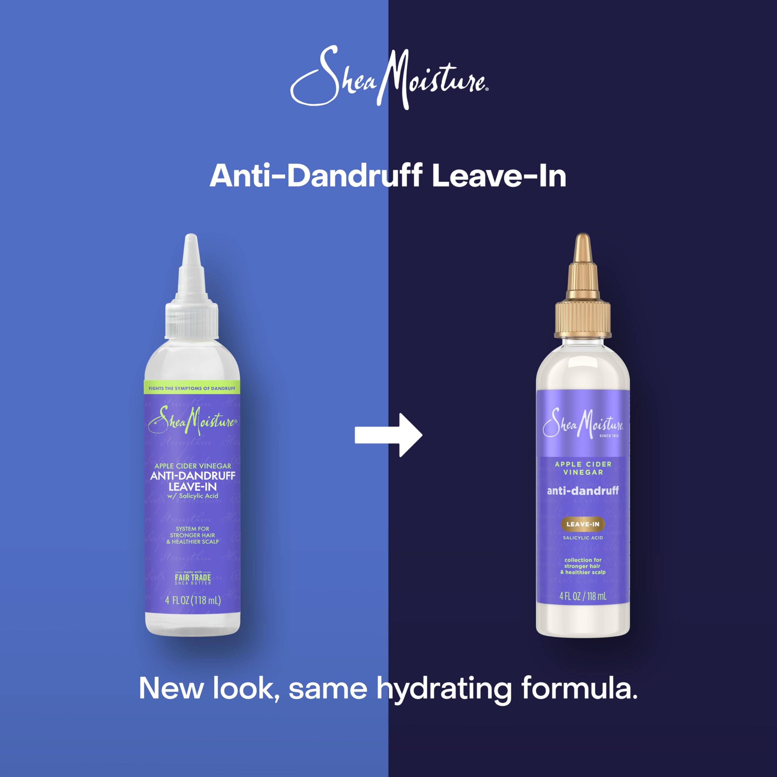 Sheamoisture Anti Dandruff Leave In Apple Cider Vinegar Salicylic Acid To - Thumbnail 3