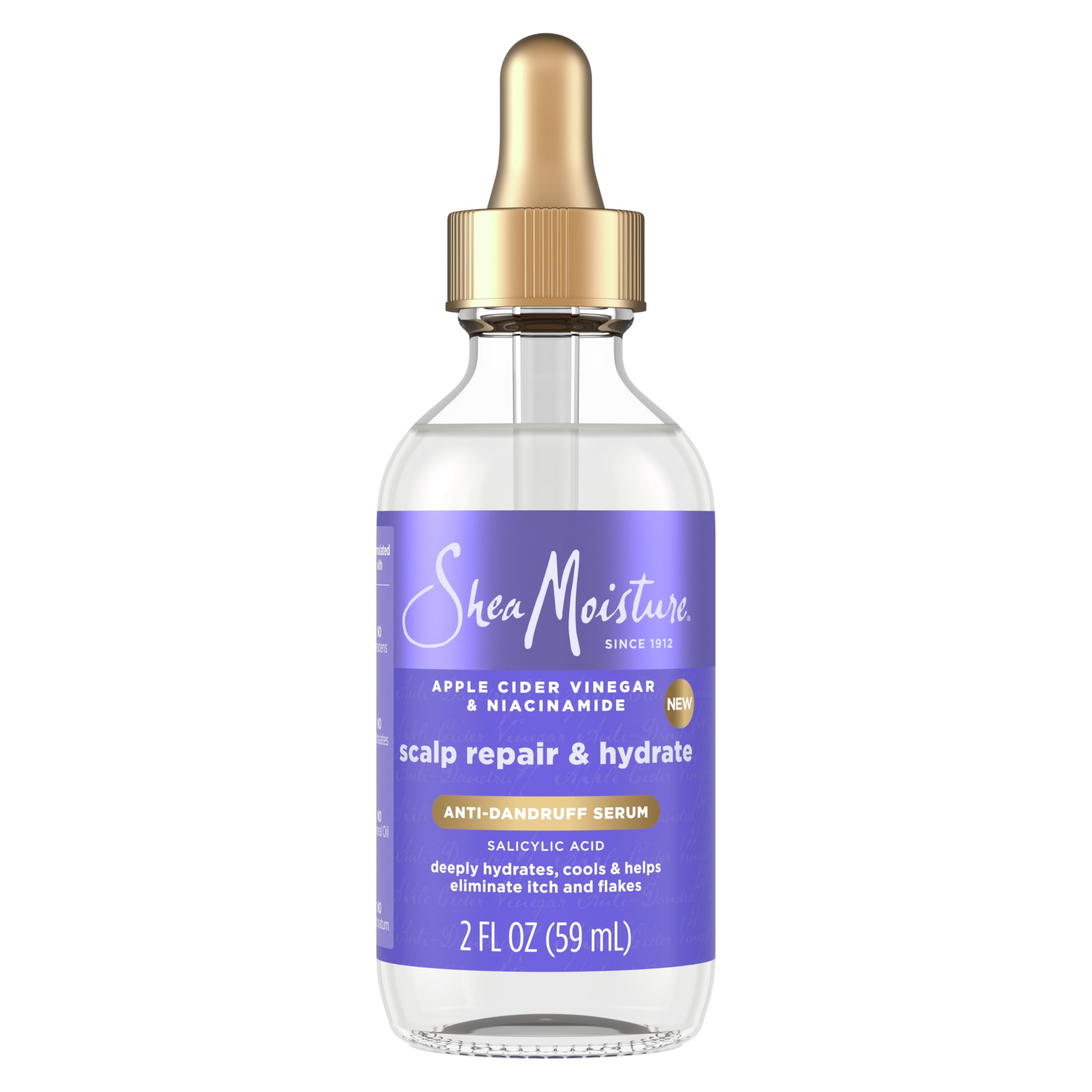 Shea Moisture Scalp Repair Hydrate Anti Dandruff Serum With Salicylic Acid and