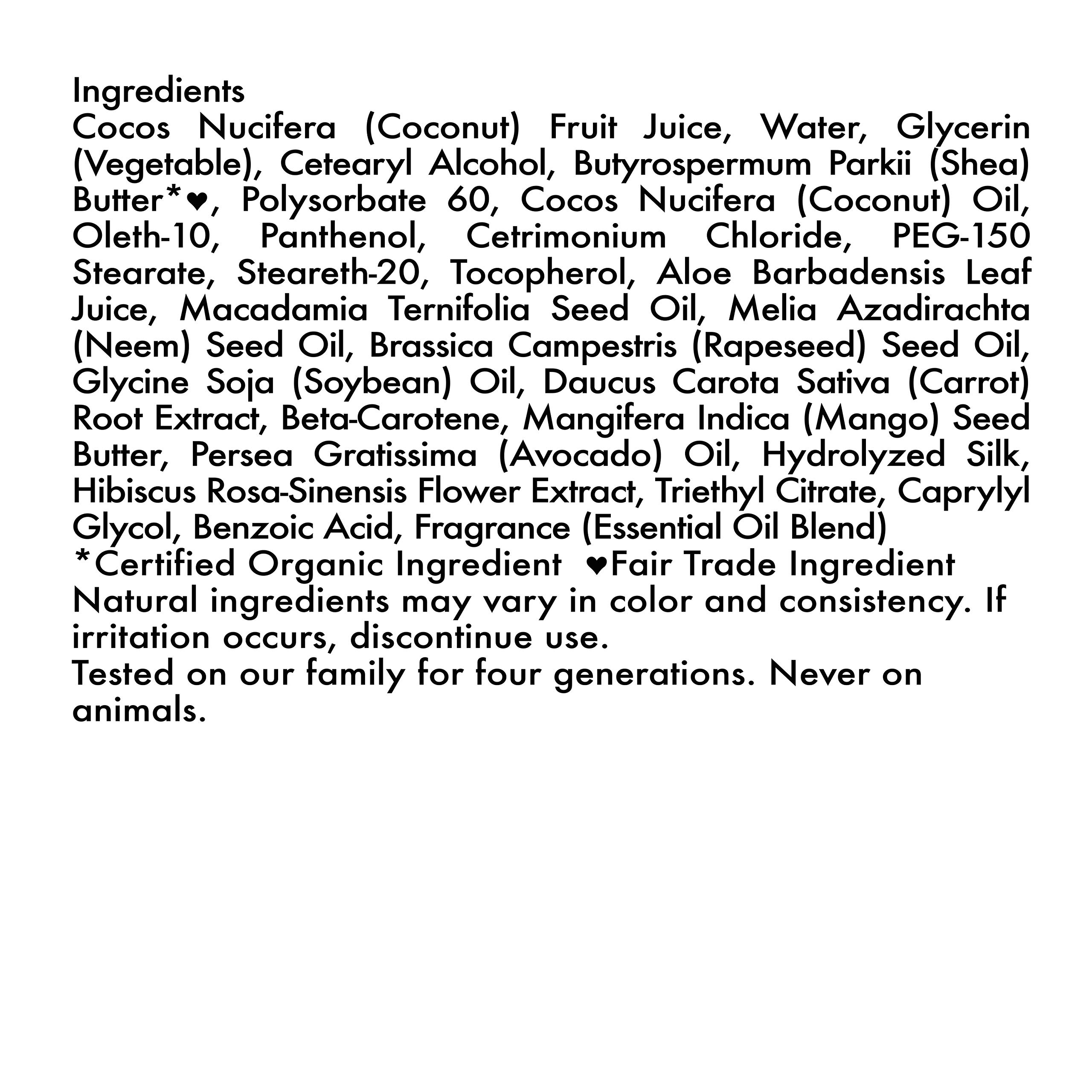 Sheamoisture Smoothie Curl Enhancing Hair Cream Coconut Hibiscus 12 oz - Thumbnail 3