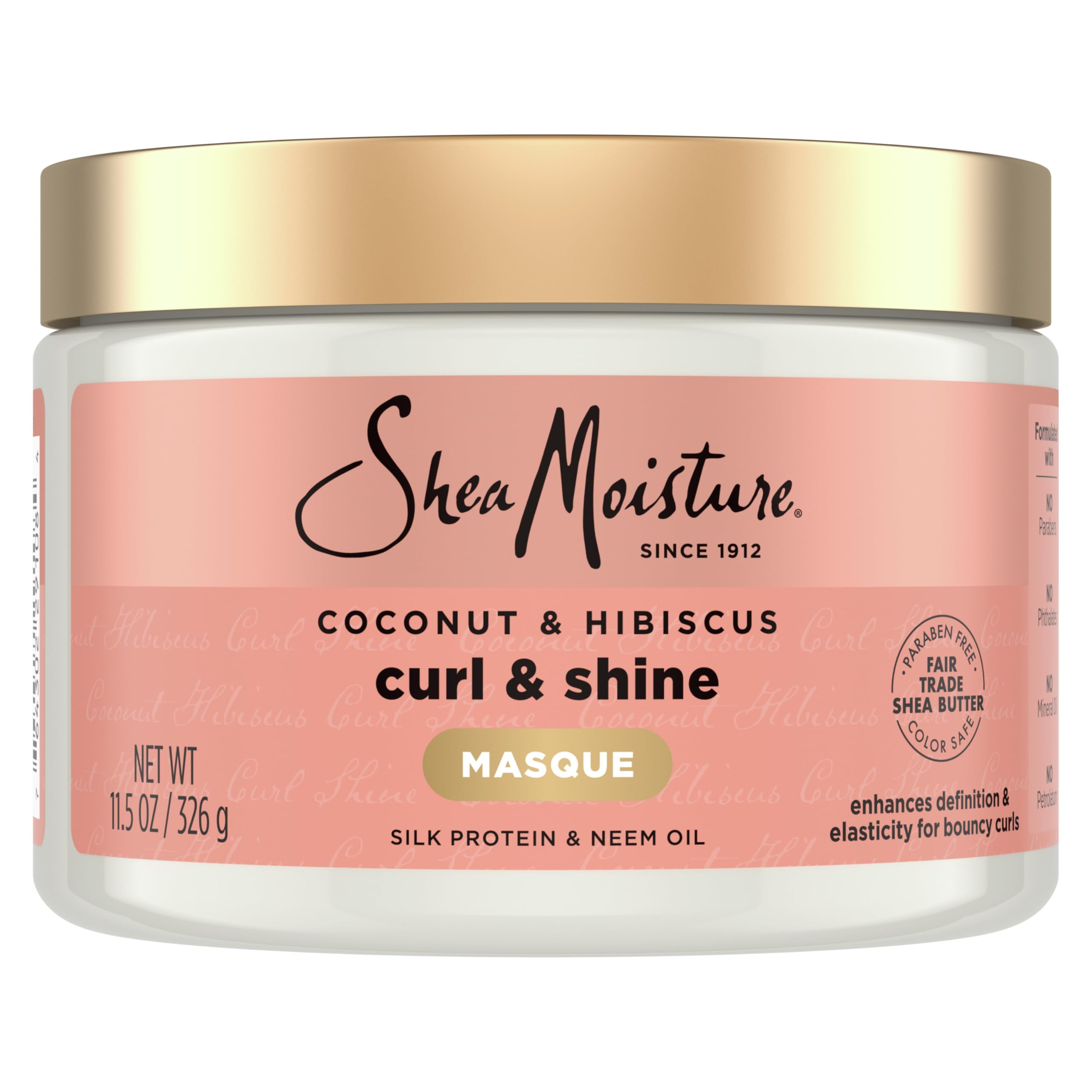 Sheamoisture Hair Mask Coconut Hibiscus 11.5 oz