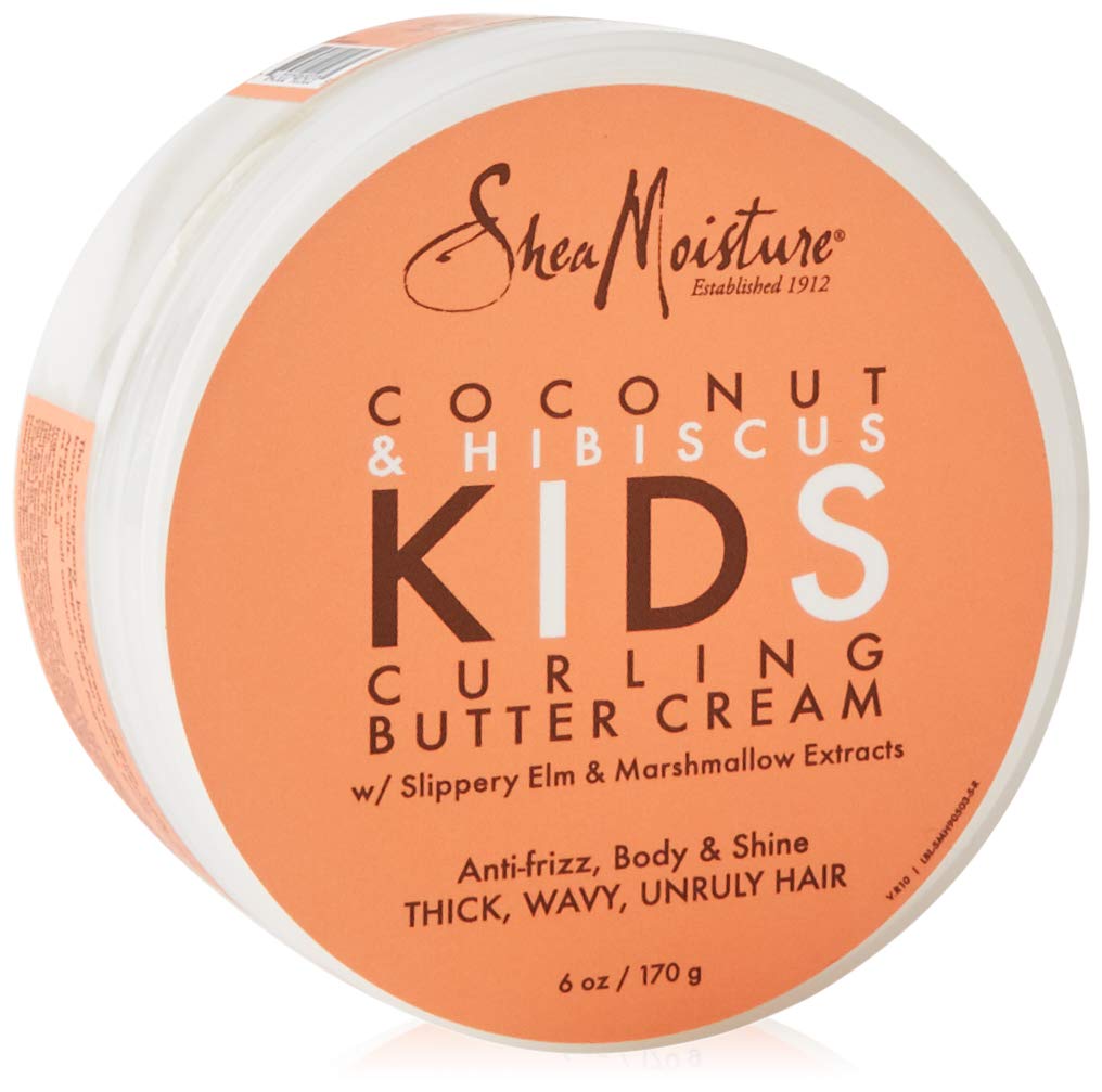 Sheamoisture Kid's Butter Curly Hair Cream Coconut Hibiscus 6 oz - Thumbnail 3