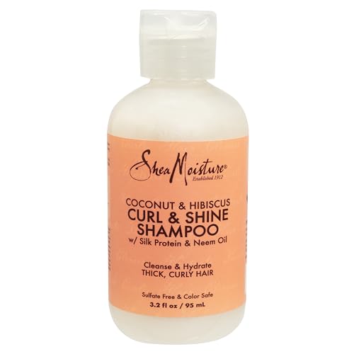 Shea Moisture Sheamoisture's Coconut Hibiscus Curl Shine Shampoo 3.2 oz - Thumbnail 2