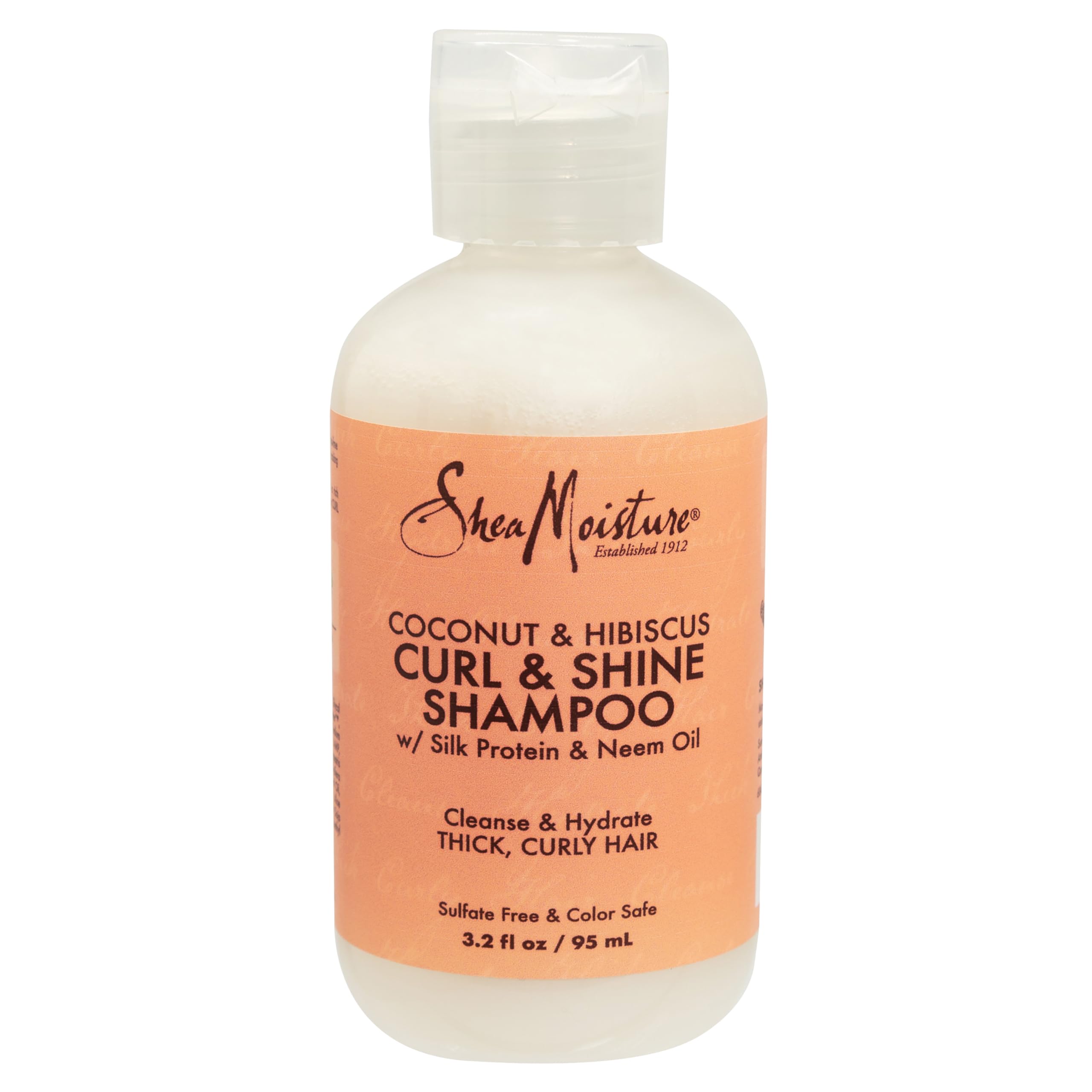 Shea Moisture Sheamoisture's Coconut Hibiscus Curl Shine Shampoo 3.2 oz