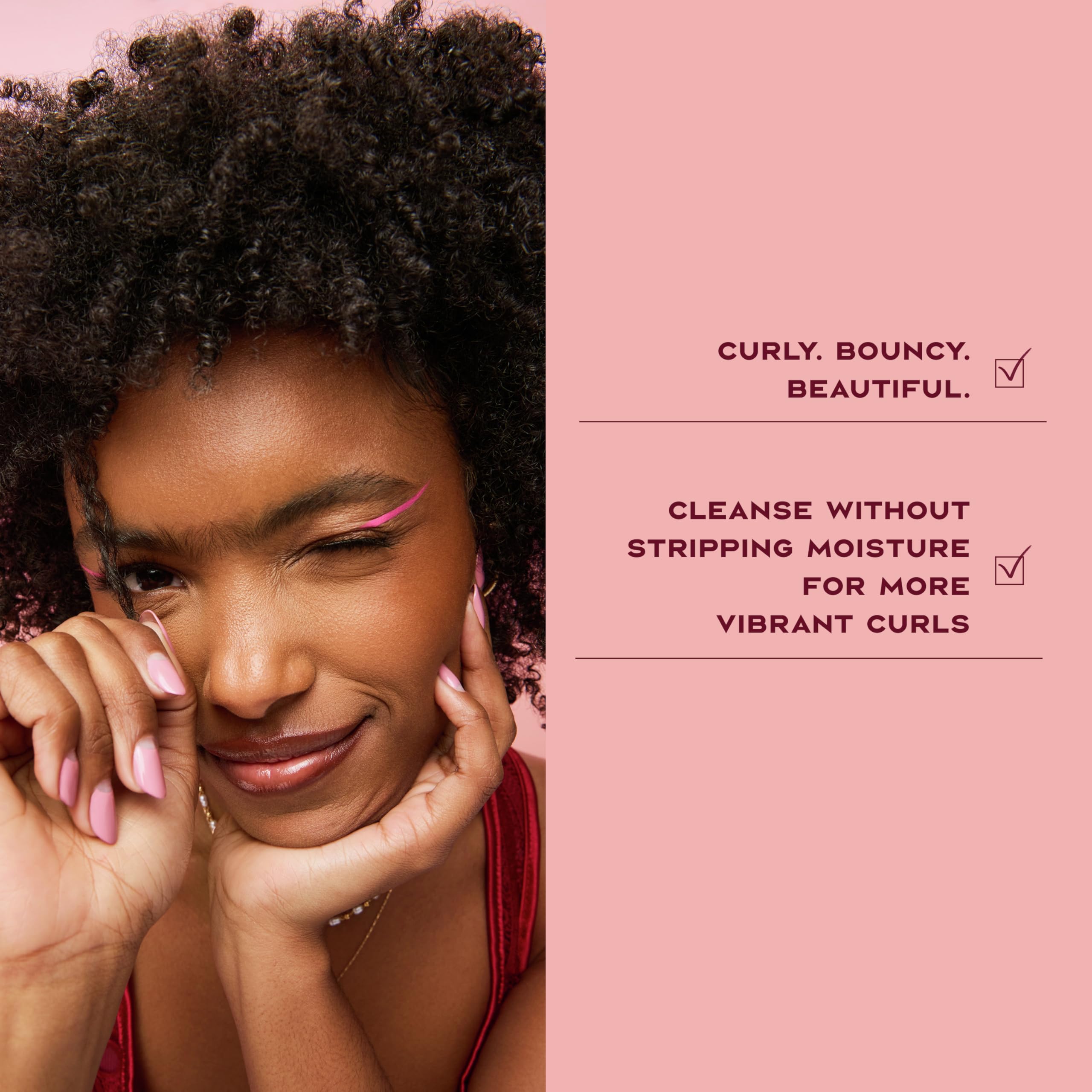 Sheamoisture Shampoo Coconut and Hibiscus for Thick Curly Hair To Cleanse - Thumbnail 3