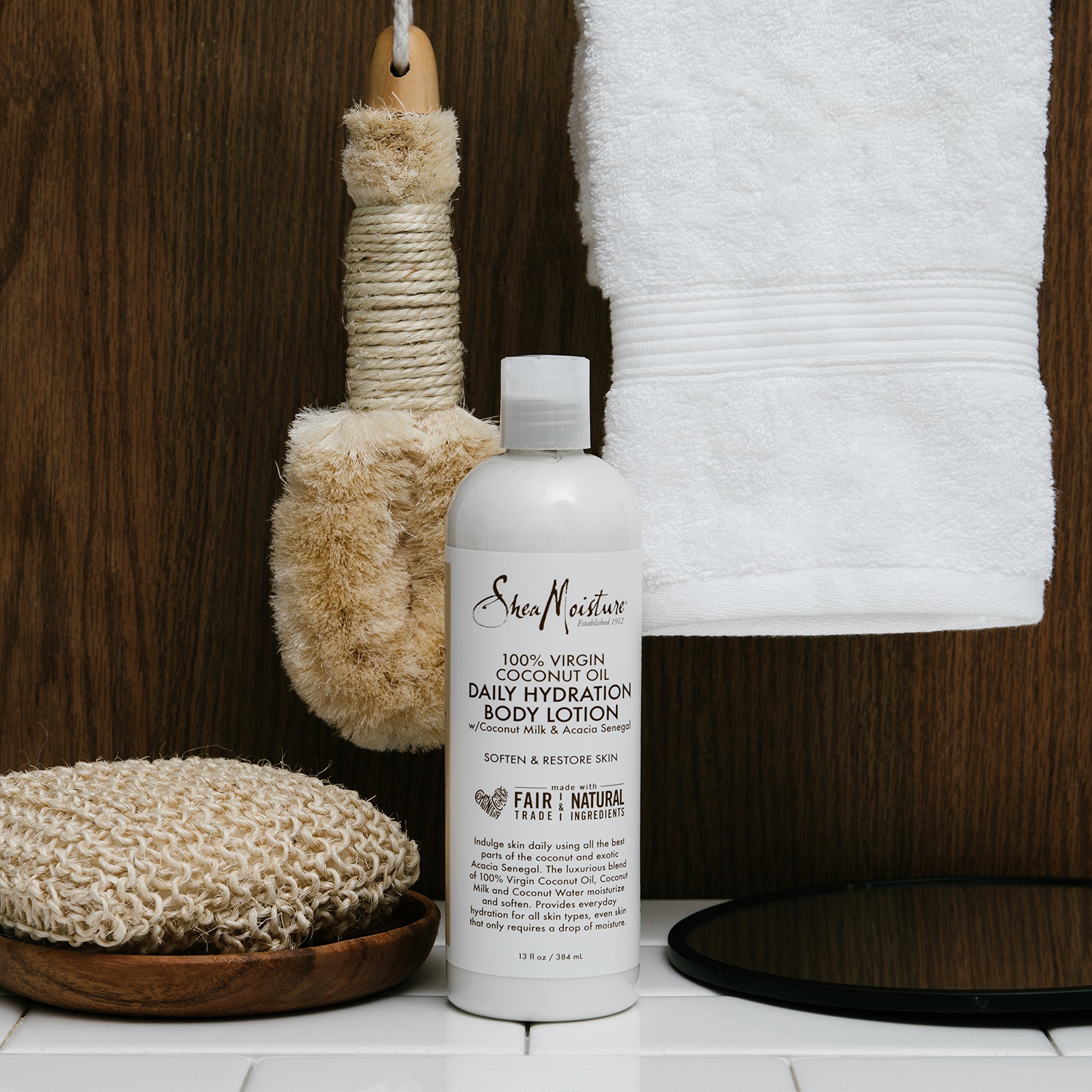 Shea Moisture Body Lotion for All Skin Types Daily Hydration 100% Virgin - Thumbnail 3