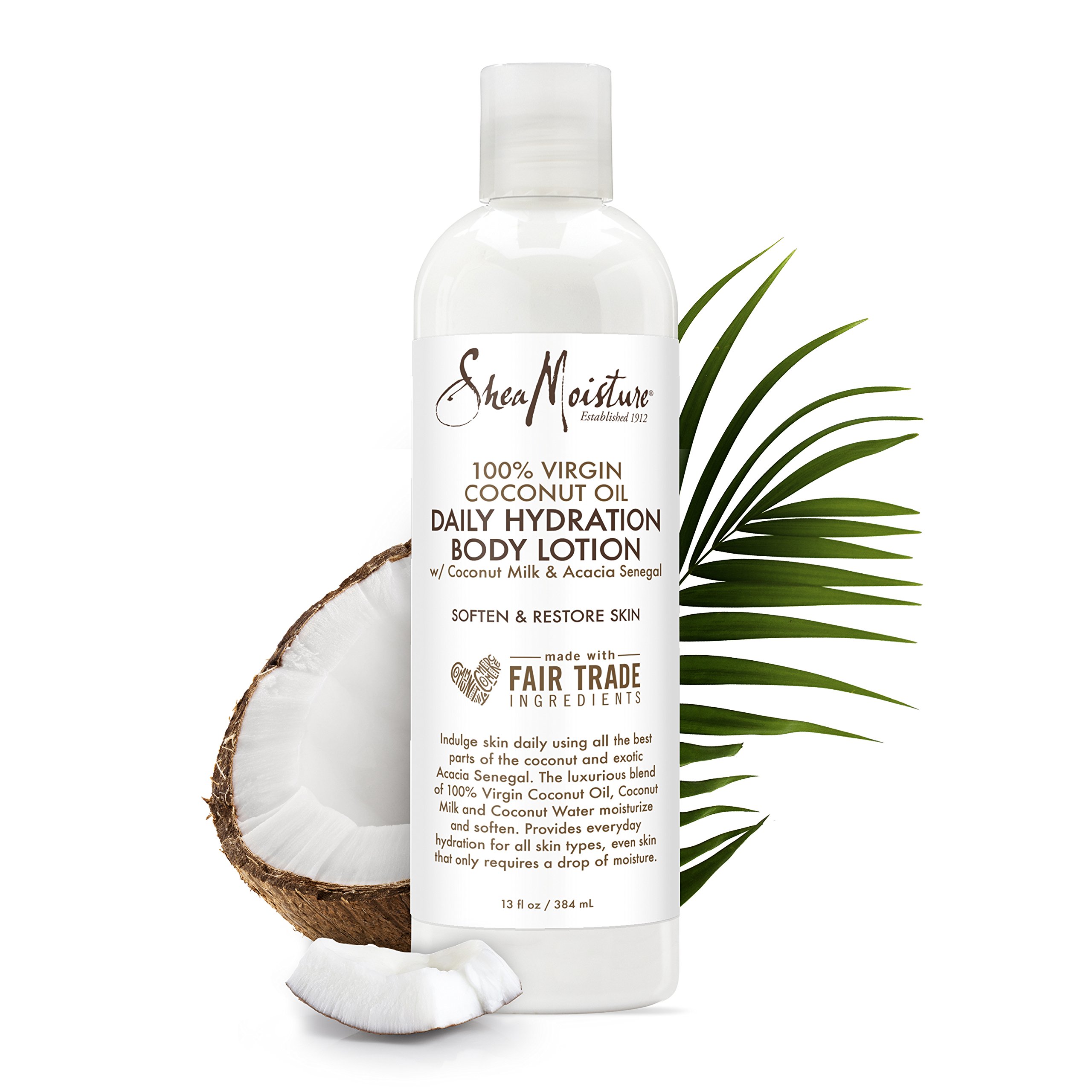 Shea Moisture Body Lotion for All Skin Types Daily Hydration 100% Virgin