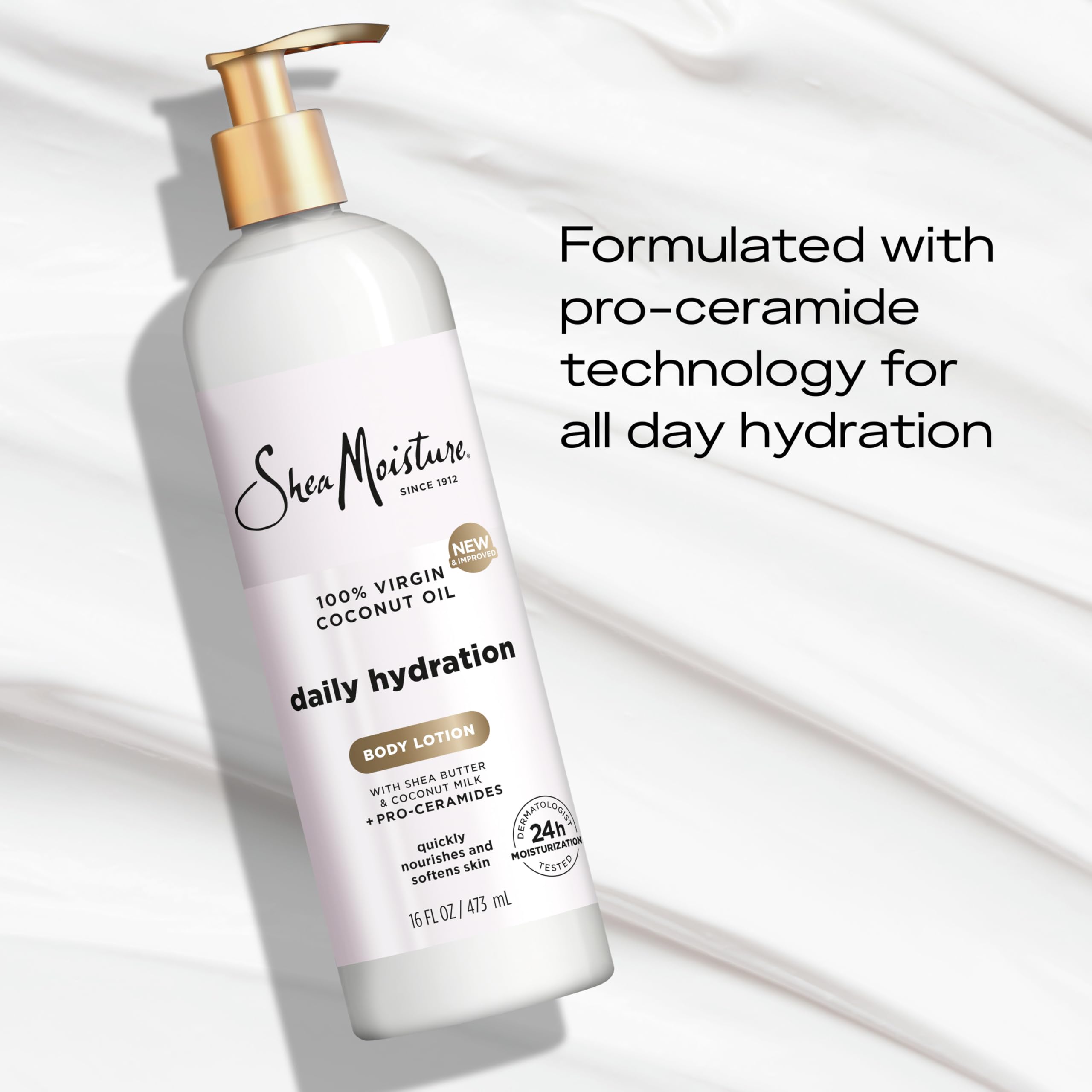 Sheamoisture Daily Hydration Nourishing Body Lotion 100% Virgin Coconut Oil All - Thumbnail 3