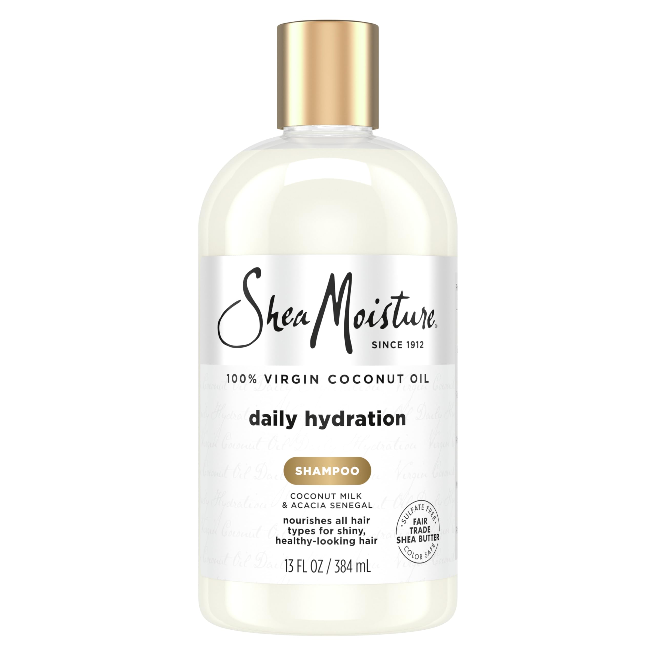 Sheamoisture Daily Hydration Shampoo 100% Virgin Coconut Oil 13 oz