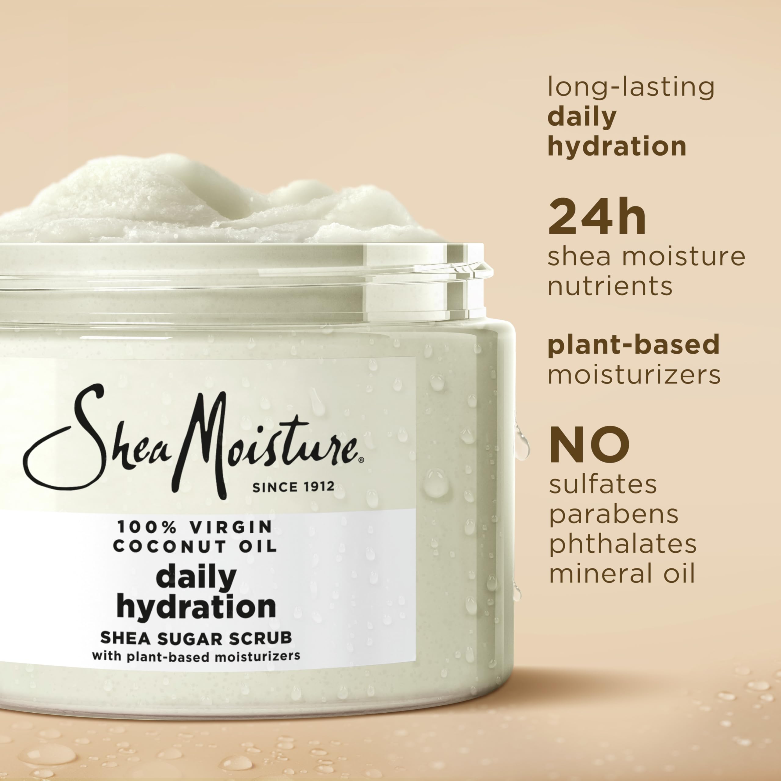 Sheamoisture Shea Sugar Body Scrub for Nourish and Replenish Skin Virgin - Thumbnail 3