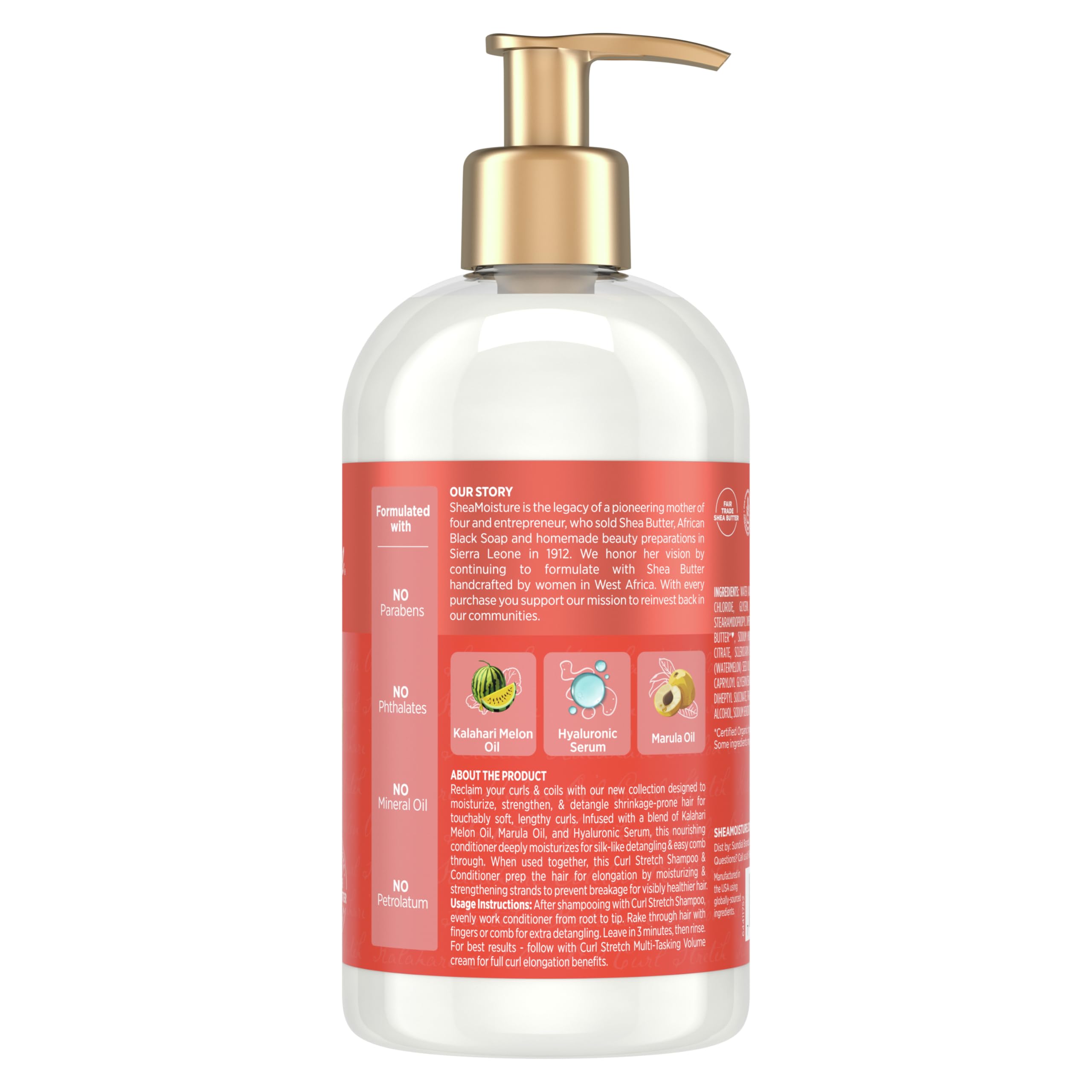 Sheamoisture Curl Stretch Detangling Conditioner Kalahari Melon Oil Infused - Thumbnail 2