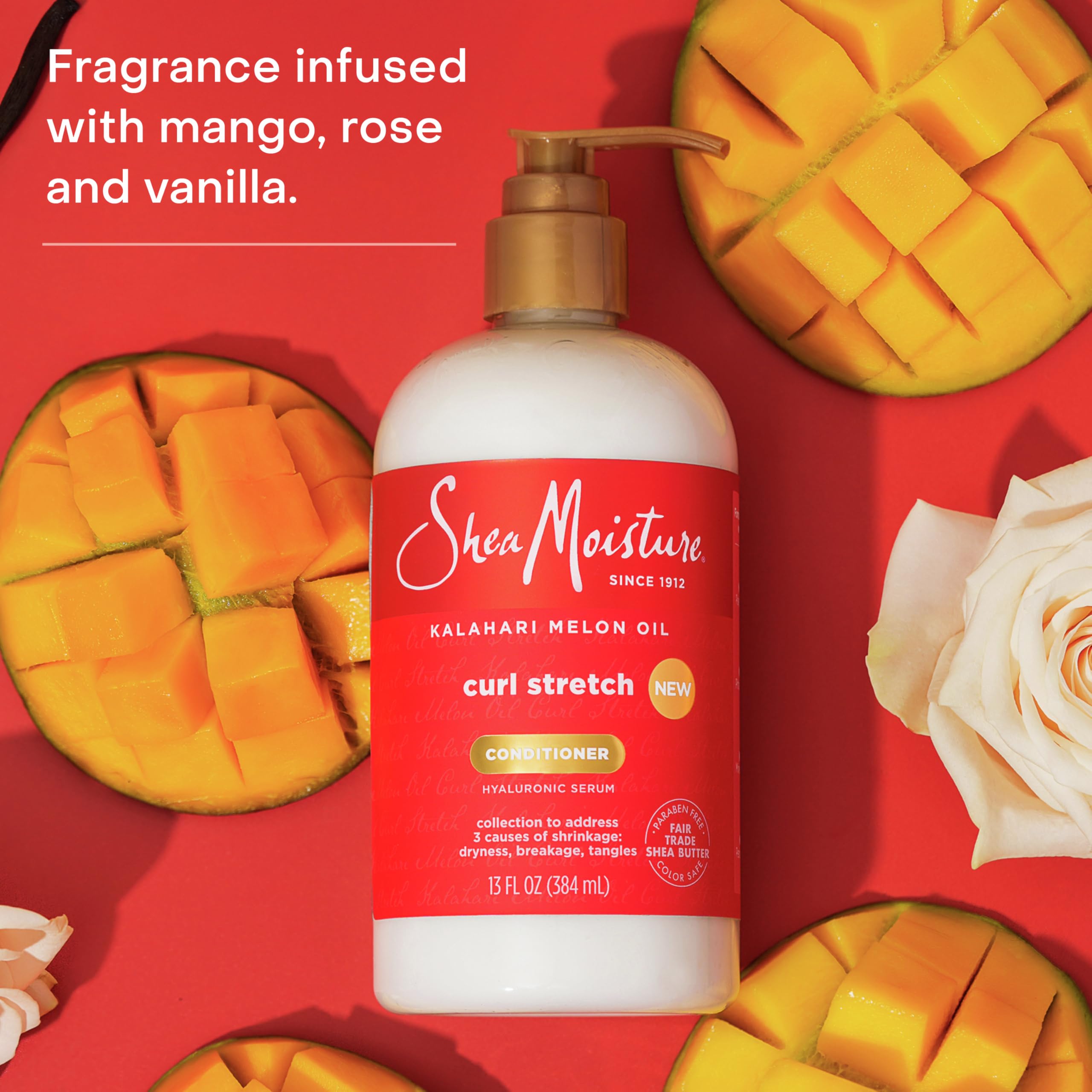 Sheamoisture Curl Stretch Detangling Conditioner Kalahari Melon Oil Infused - Thumbnail 3