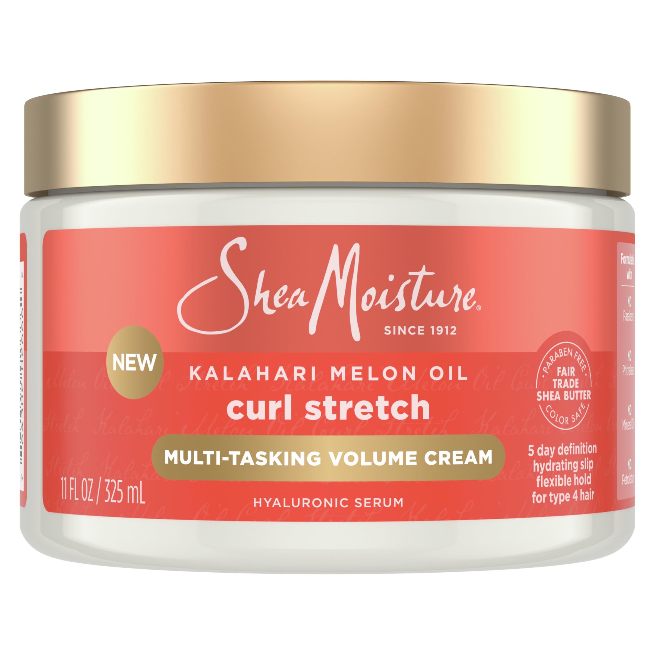 Sheamoisture Curl Stretch Volumizing Hair Curl Styling Cream With Hydrating