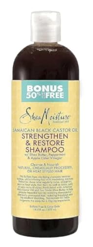 Sheamoisture Jamaican Black Castor Oil Strengthen and Restore Shampoo 19.8 Fl Oz - Thumbnail 2
