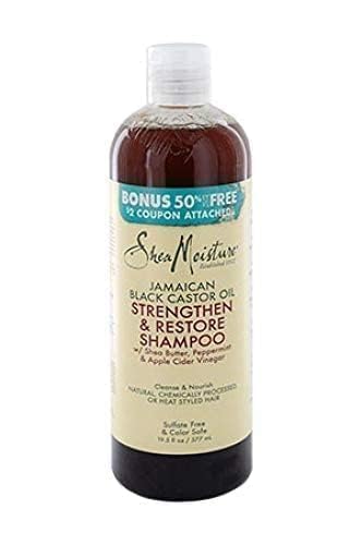 Sheamoisture Jamaican Black Castor Oil Strengthen and Restore Shampoo 19.8 Fl Oz - Thumbnail 3