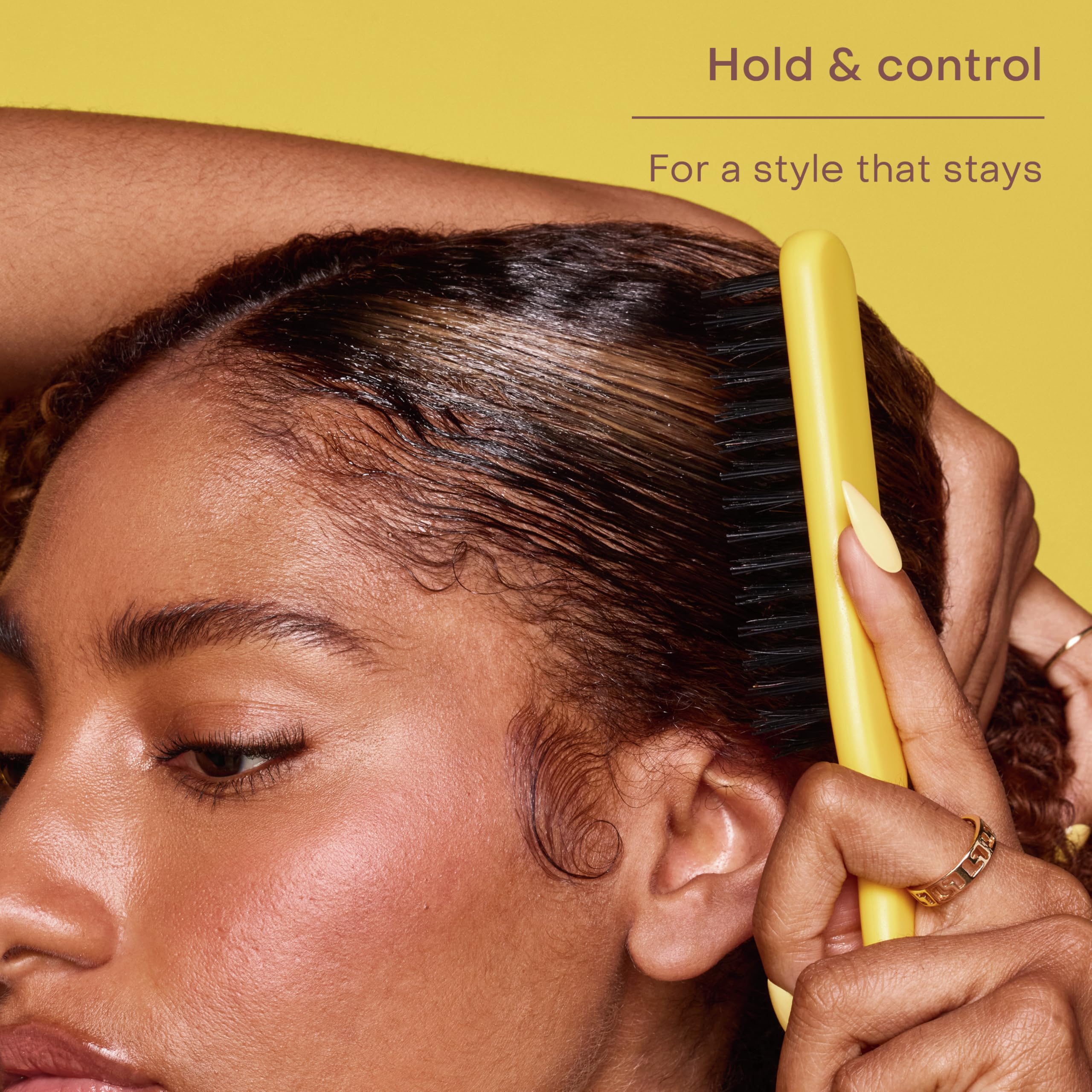 Sheamoisture Strong Hold Styling Gel + Flaxseed Jamaican Black Castor Oil 15 oz - Thumbnail 2