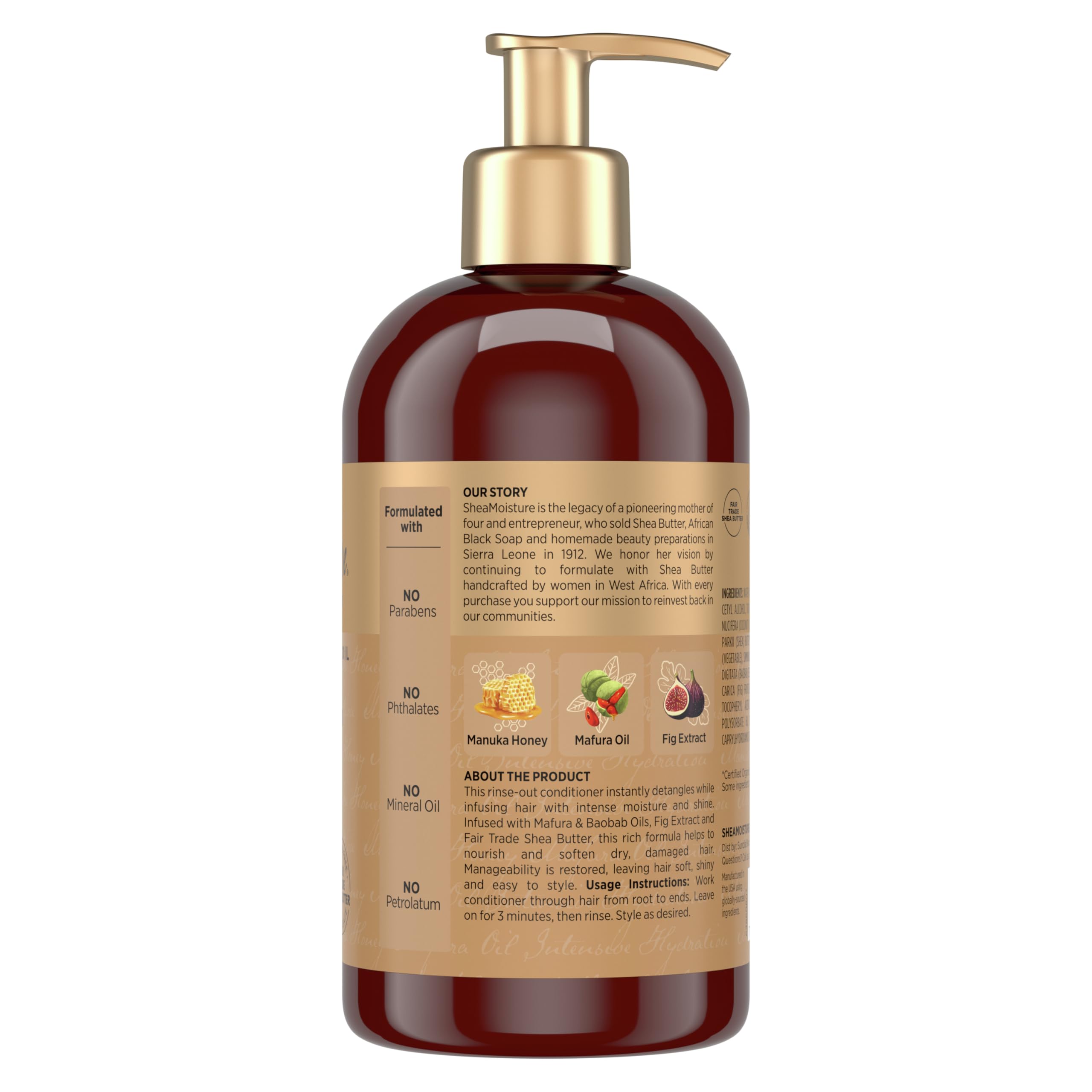 Sheamoisture Intensive Hydration Conditioner Manuka Honey and Mafura Oil for - Thumbnail 2