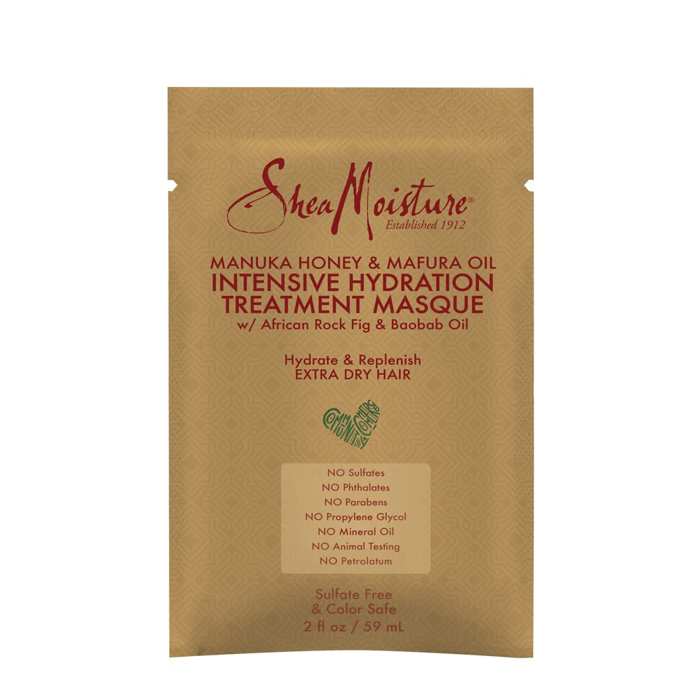 Shea Moisture Manuka Honey Mafura Oil Intensive Hydration Treatment Masque for