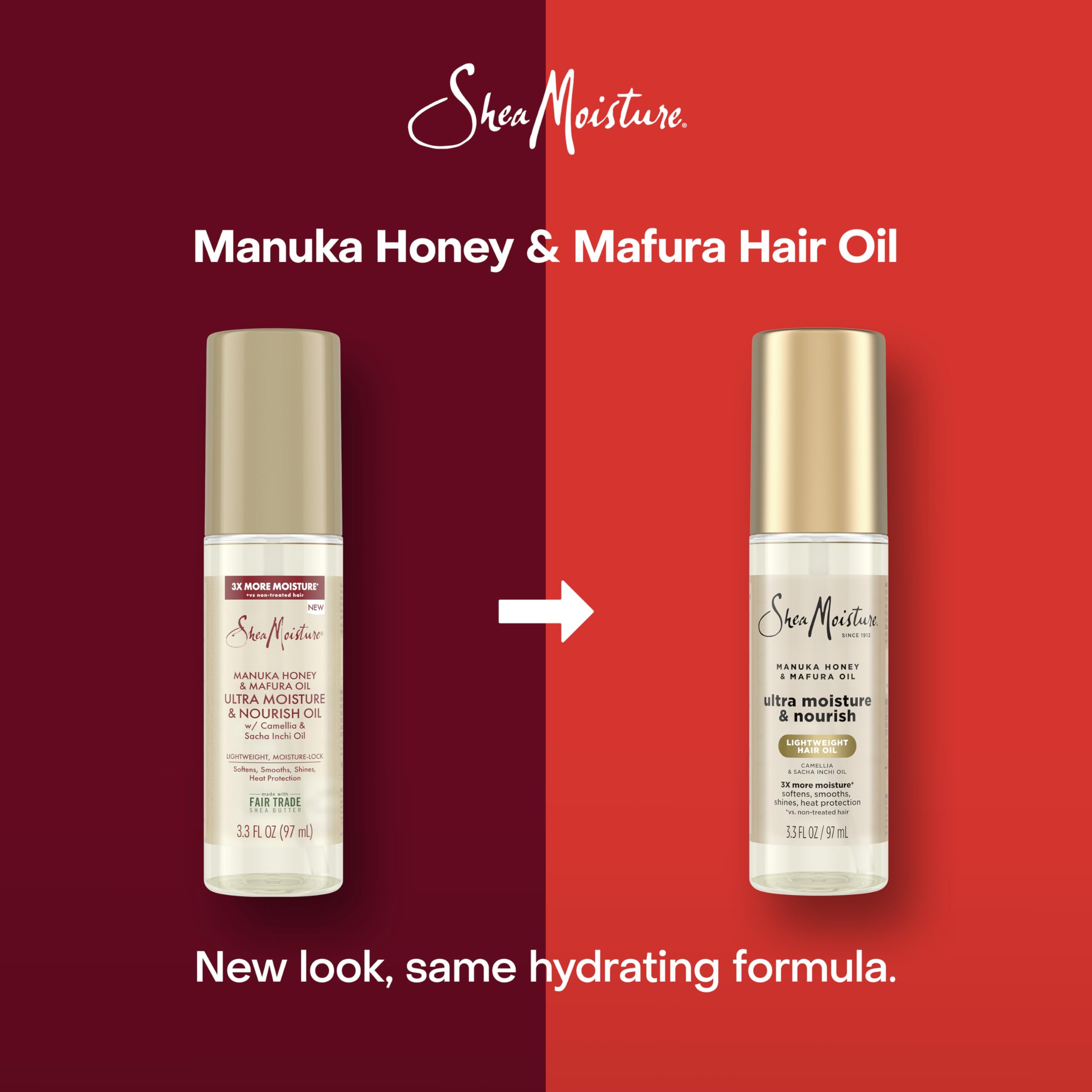 Shea Moisture Ultra Nourishing Manuka Honey Mafura Oil Manuka Honey Mafura Oil - Thumbnail 3