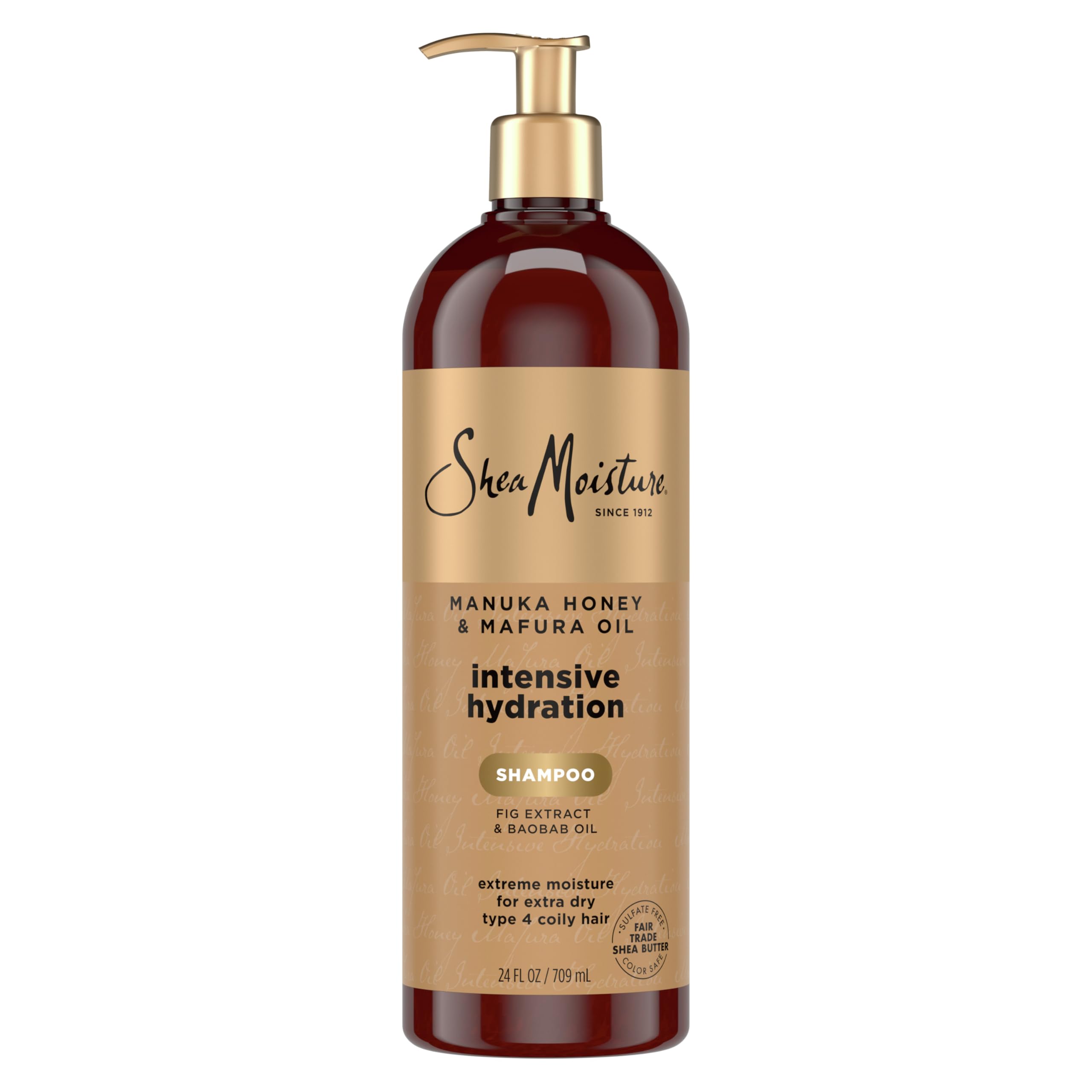 Sheamoisture Intensive Hydration Shampoo Manuka Honey and Mafura Oil 13 Fl Oz