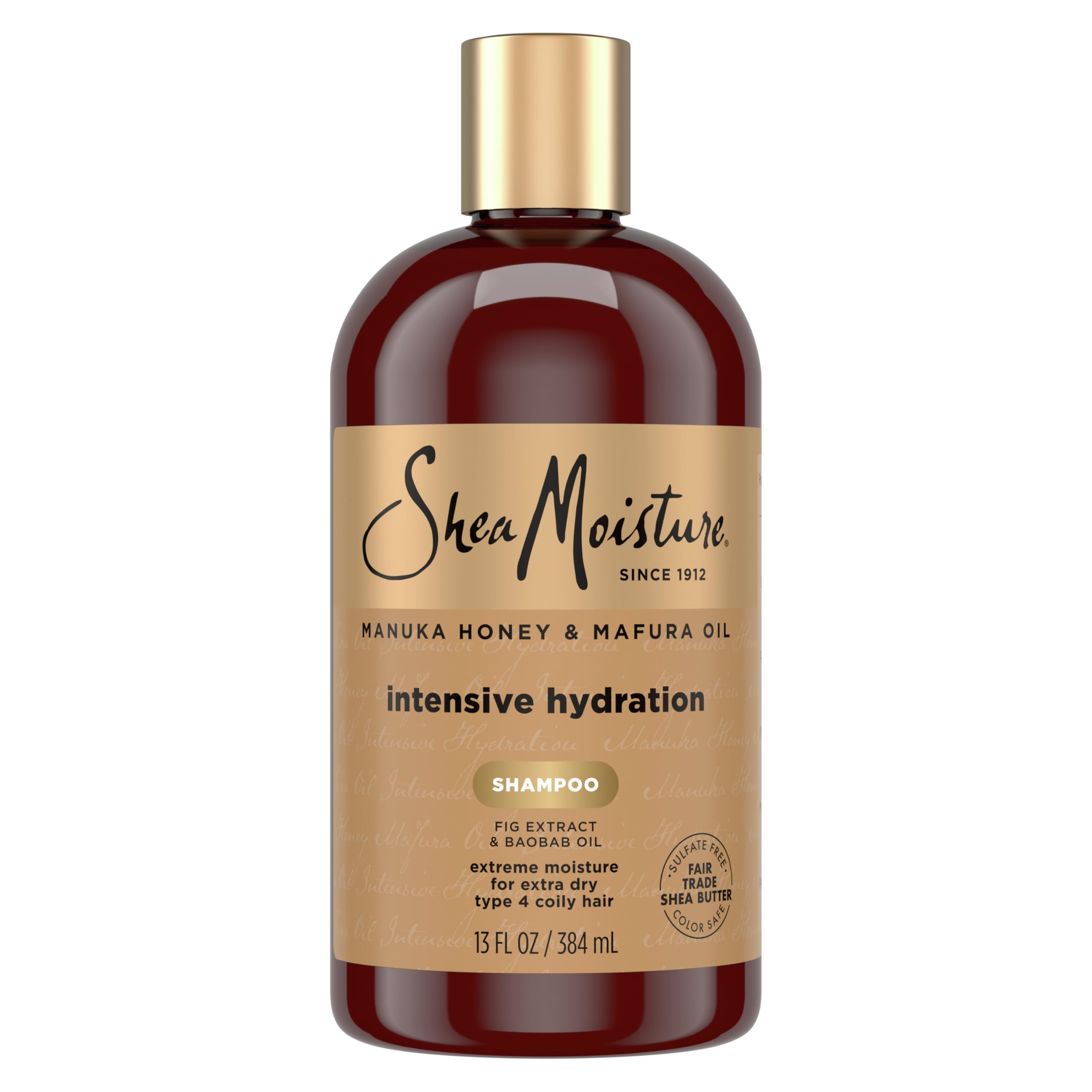 Shea Moisture Intensive Hydration Shampoo Manuka Honey and Mafura Oil for Dry