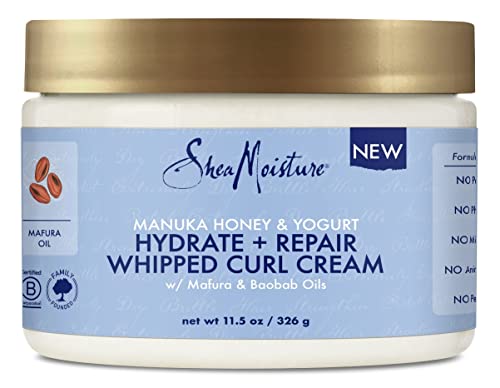 Sheamoisture Hydrate and Repair Hair Styling Cream With Manuka Honey and Yogurt - Thumbnail 3