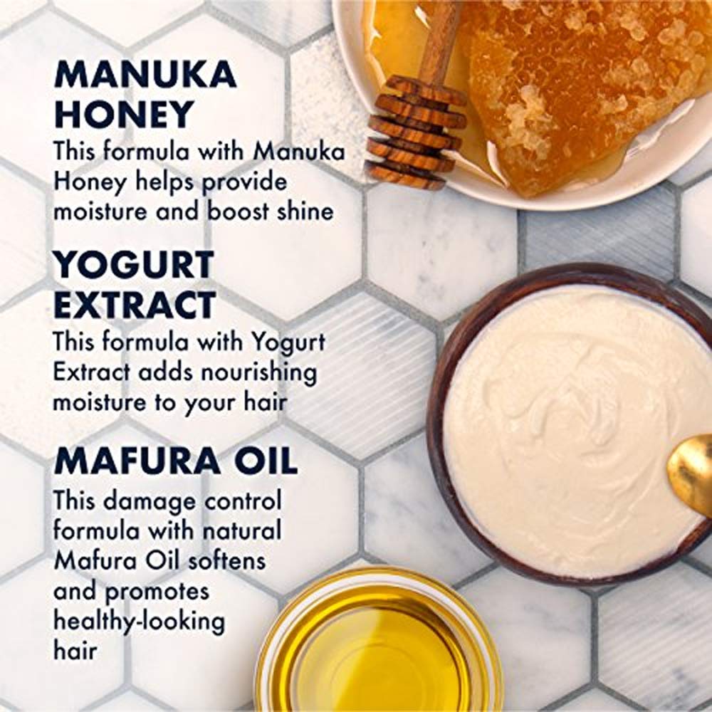 Sheamoisture Manuka Honey Yogurt Hydrate Repair Shampoo 19.5 Fl Oz 577 ml - Thumbnail 3